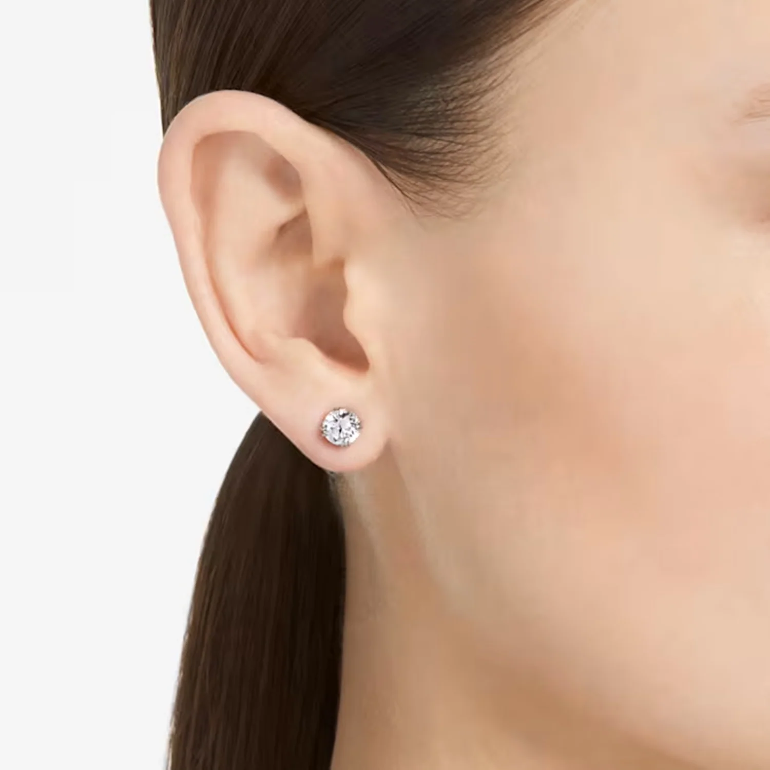 Swarovski Constella Silver-coloured Ear Studs 5636712 - Image 2