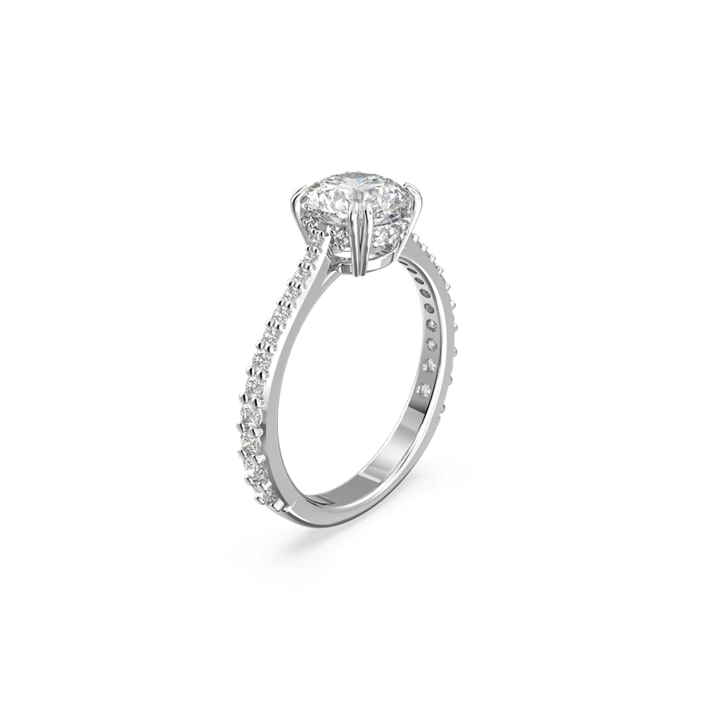 Swarovski Constella Silver-coloured Ring Set 5649216 - Image 2