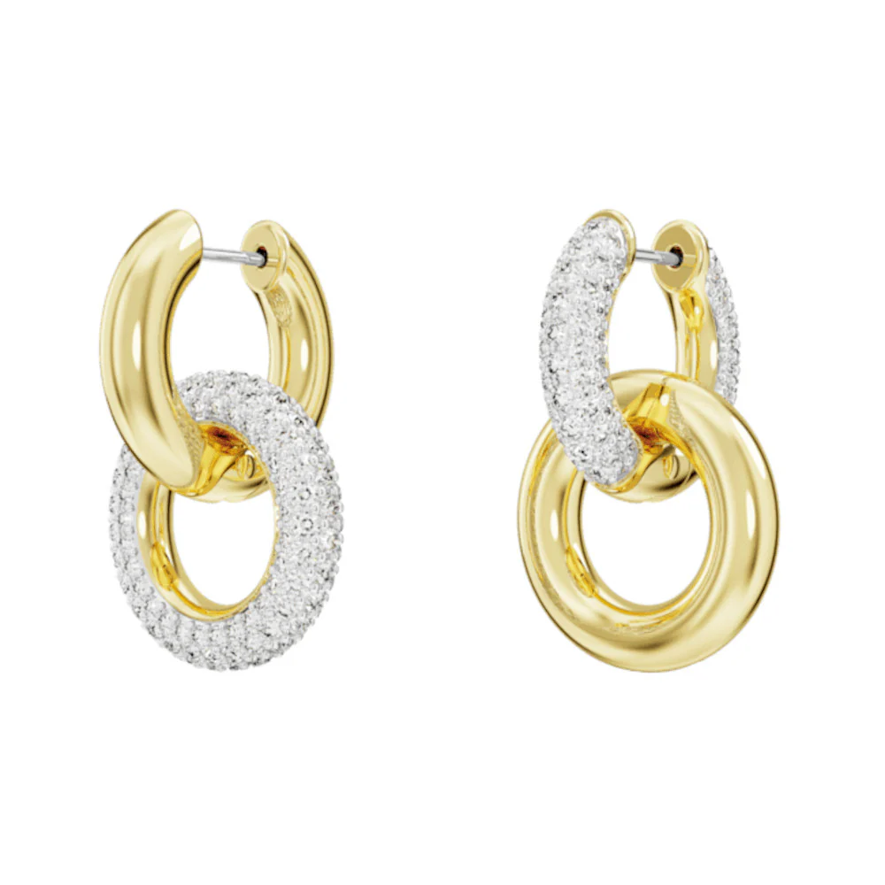 Swarovski Dextera Gold-coloured Earrings 5668818 - Image 4