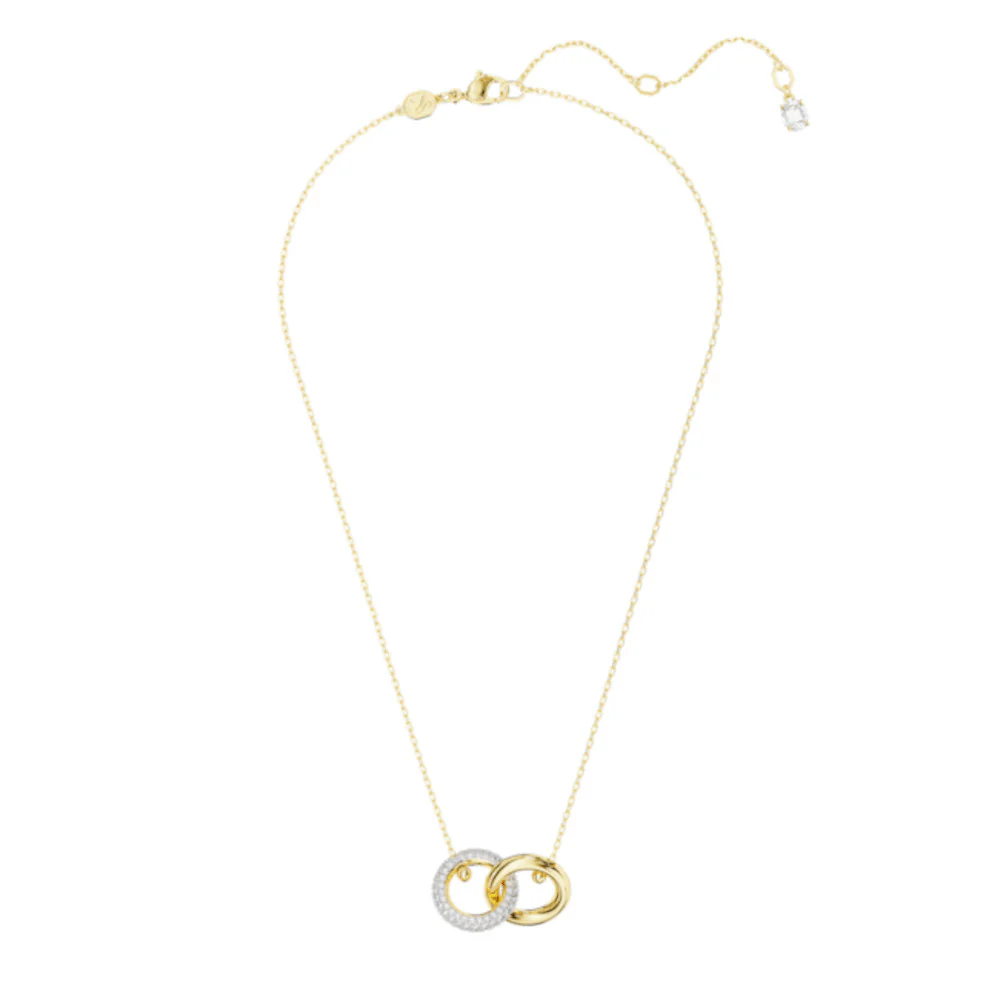 Swarovski Dextera Gold-coloured Pendant 5668820 (Length: 38.00 - 45.00 CM - Image 3