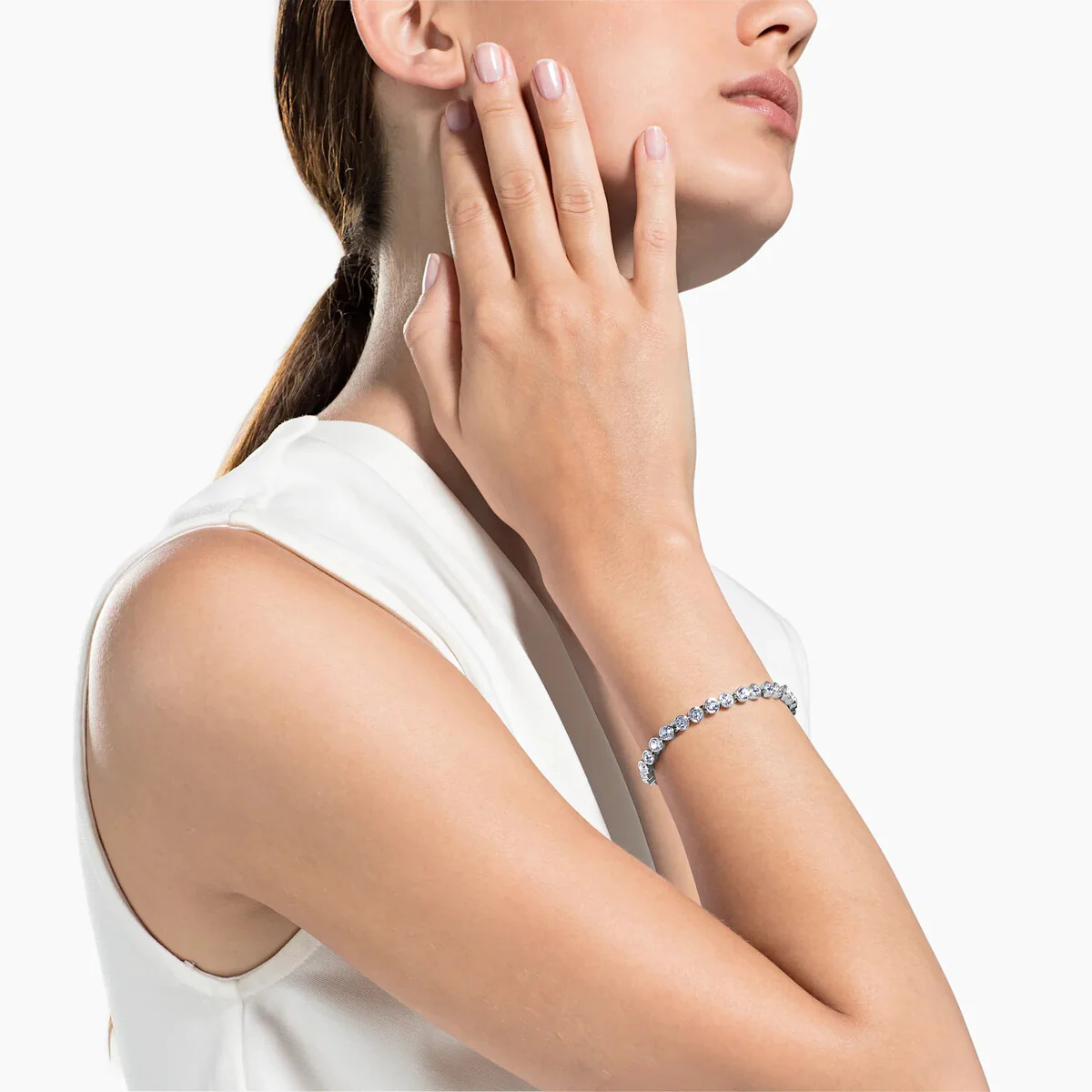 Swarovski Emily Bracelet 1808960 (Length 17.00 cm) - Image 2