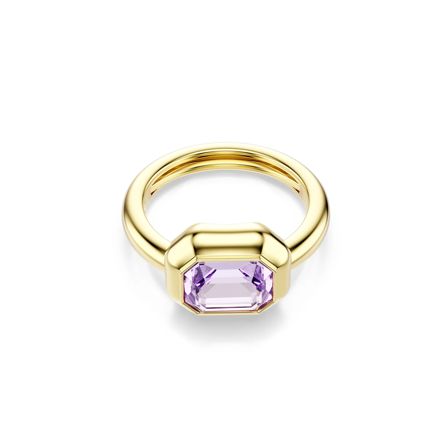 Swarovski Gema Gold Plated Ring Set 5741583 - Image 6