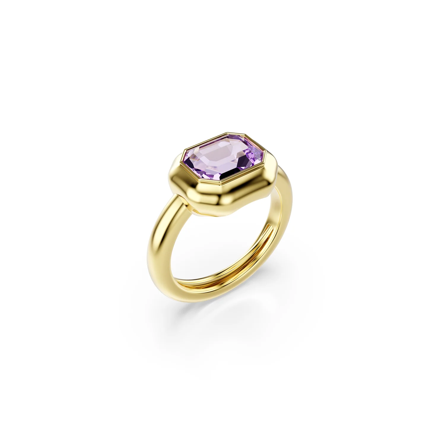 Swarovski Gema Gold Plated Ring Set 5753094 - Image 3