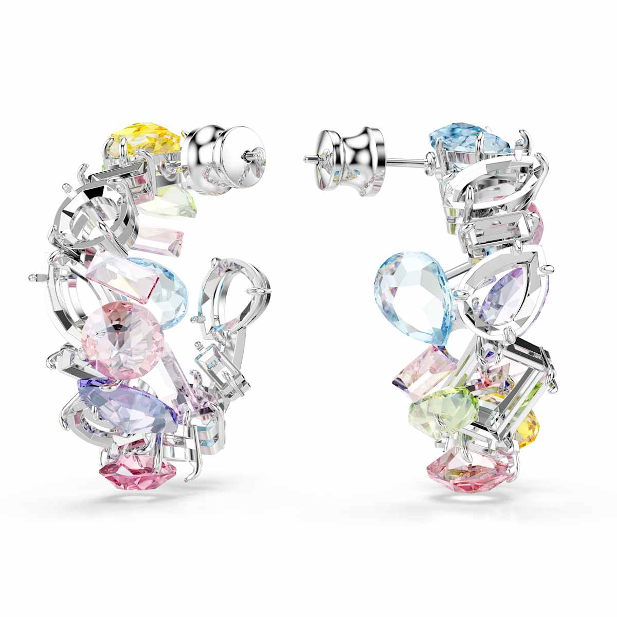 Swarovski Gema Silver Coloured Earrings 5692412 - Image 4