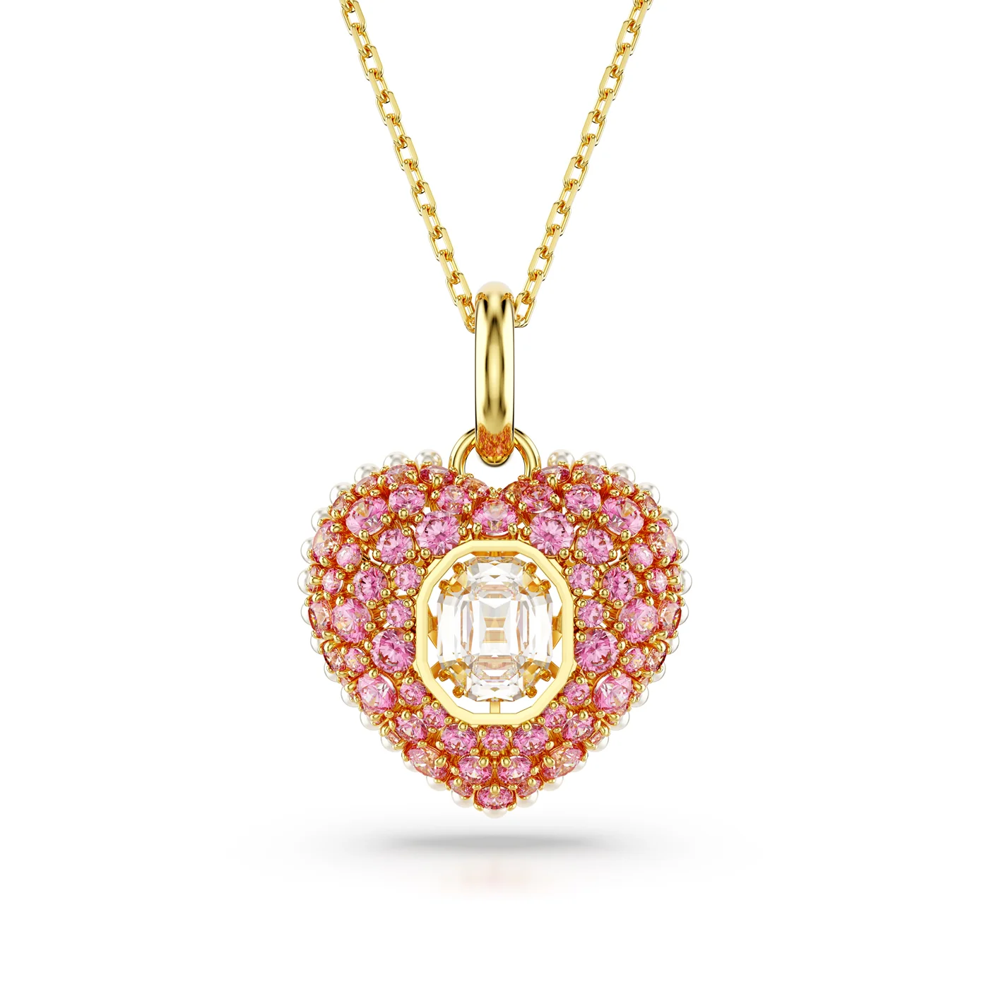 Swarovski Hyperbola Gold-coloured Necklace 5680784