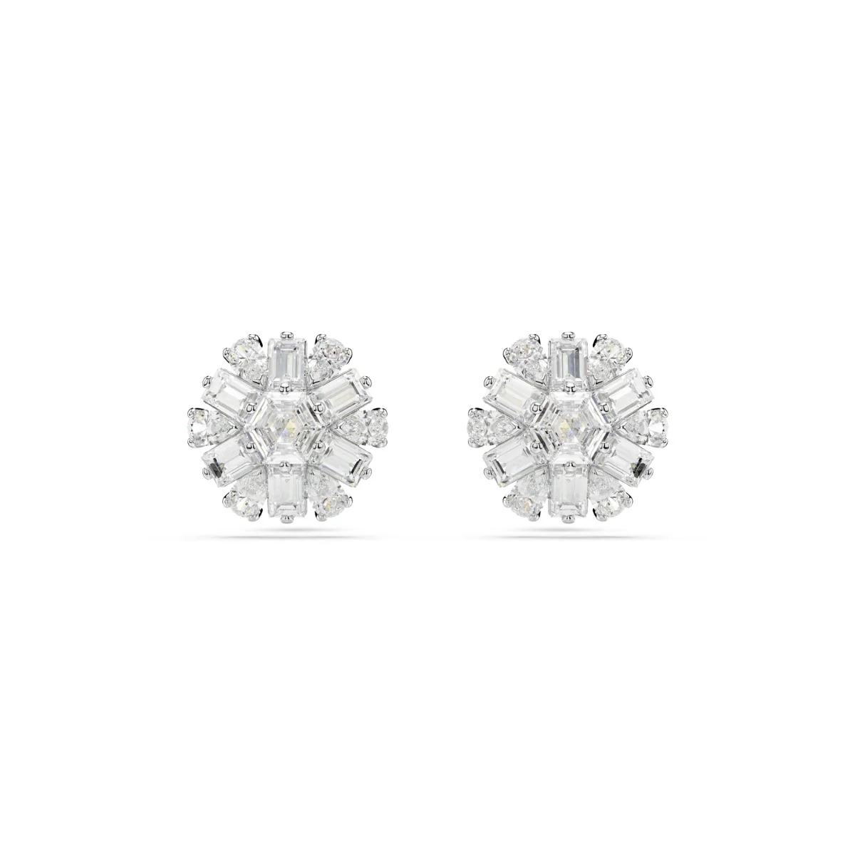 Swarovski Idyllia E Silver Coloured Ear Studs 5691483
