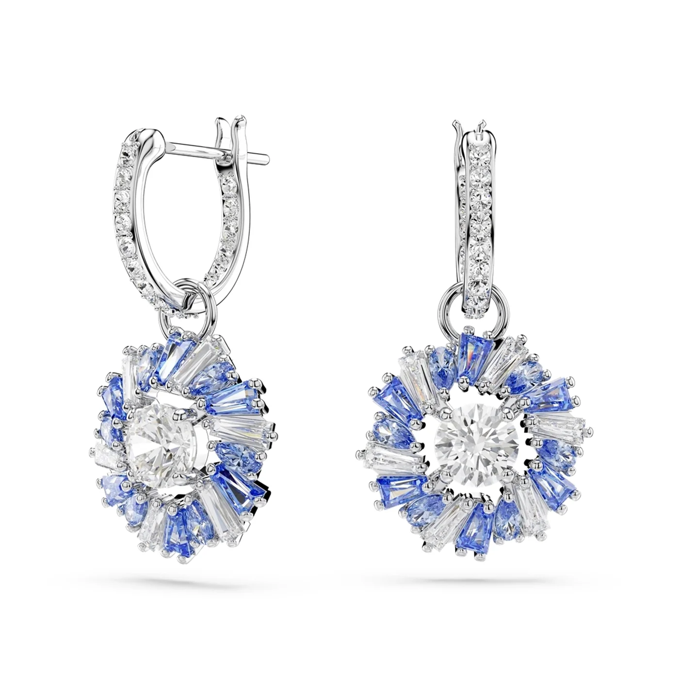 Swarovski Idyllia Silver-coloured Hoop Earrings 5680016 - Image 3