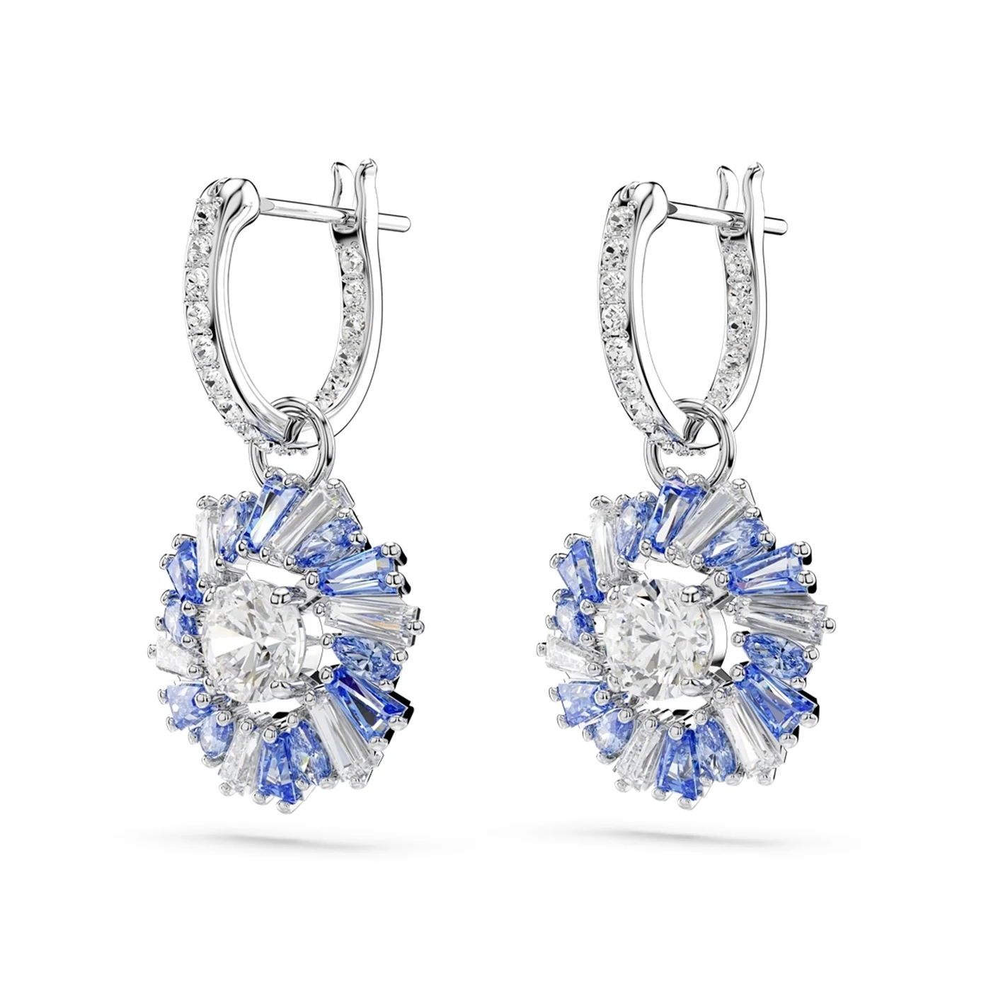 Swarovski Idyllia Silver-coloured Hoop Earrings 5680016 - Image 4