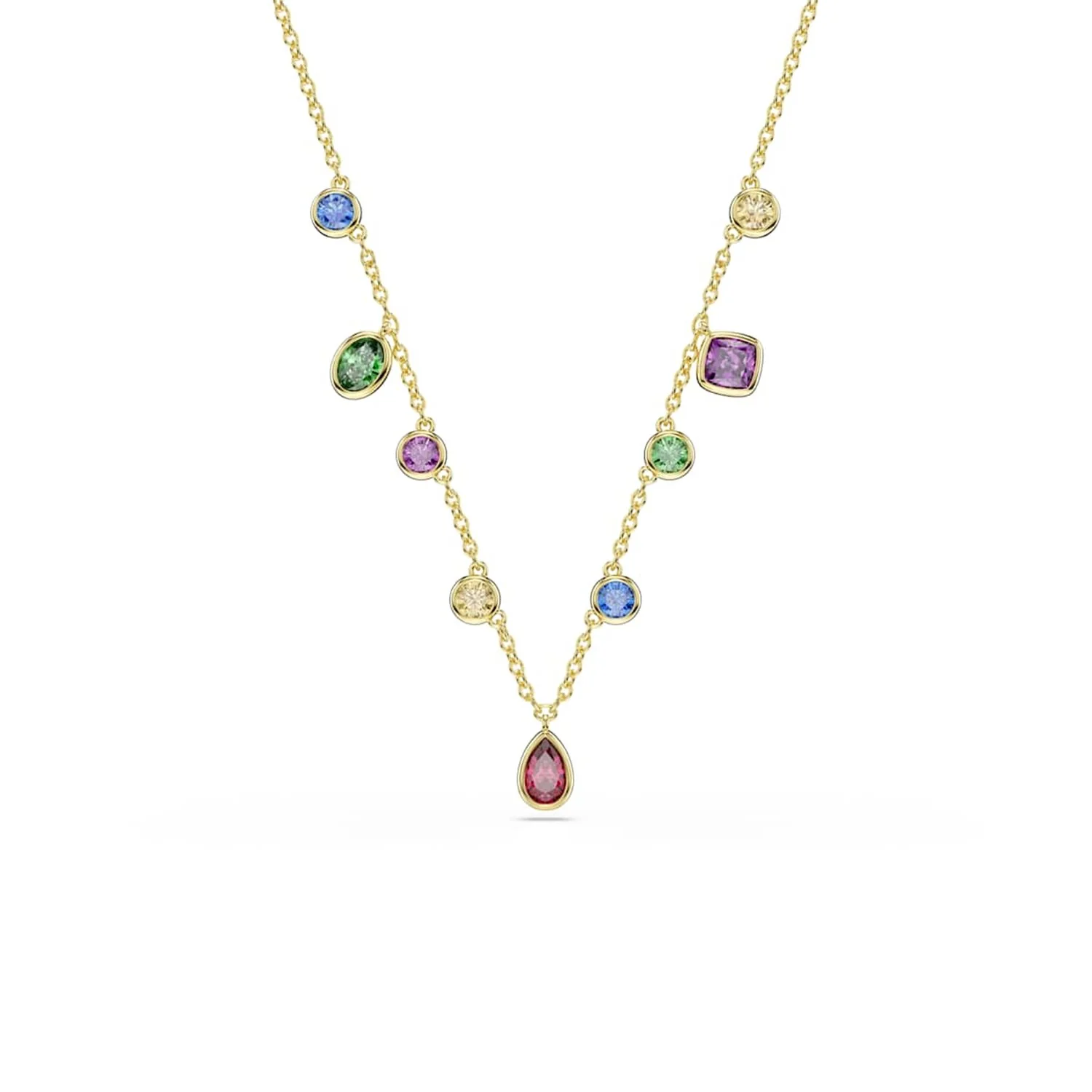 Swarovski Imber Organic Goudkleurige Multicolour Ketting 5753274