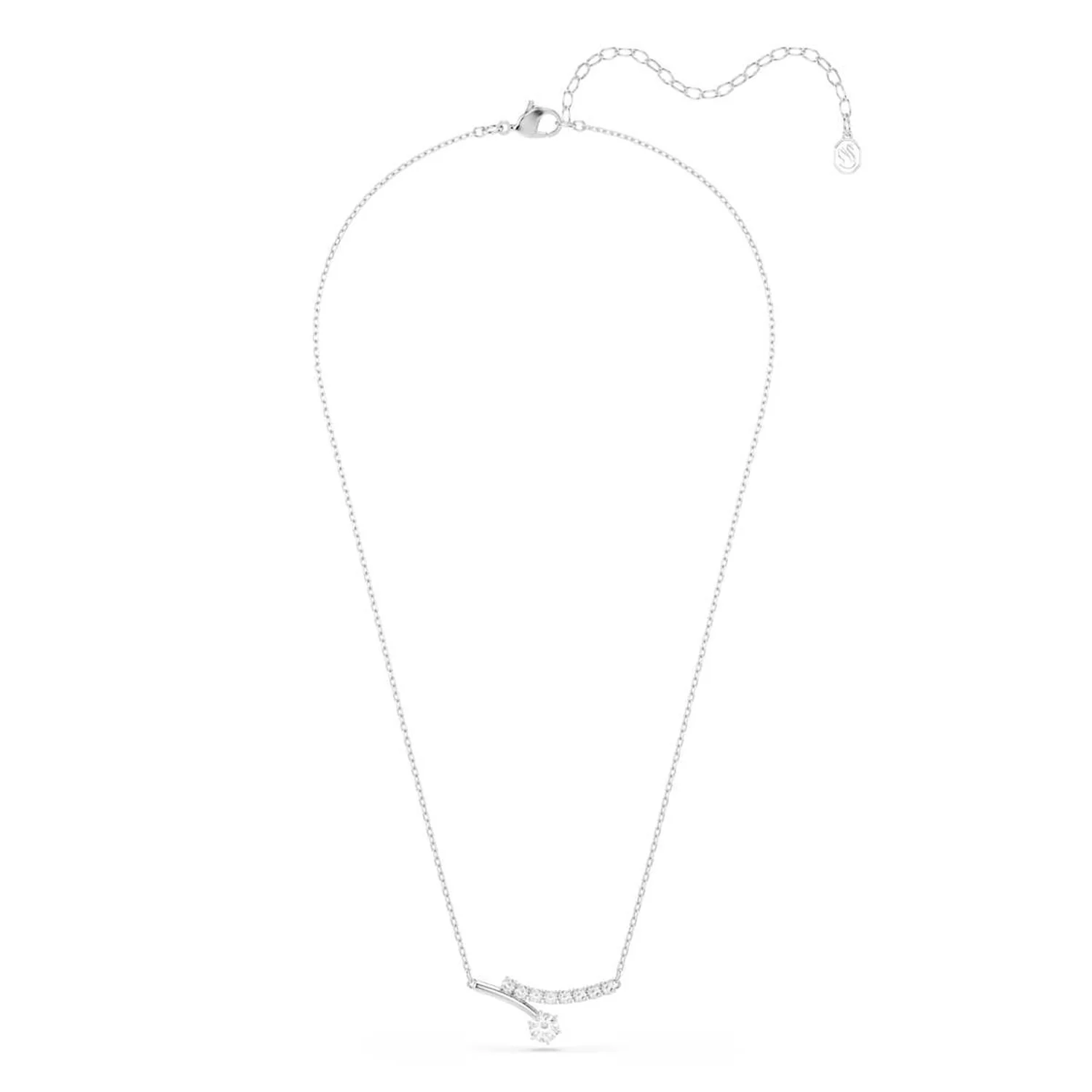 Swarovski Matrix Crash Zilveren Ketting 5753568 - Image 2