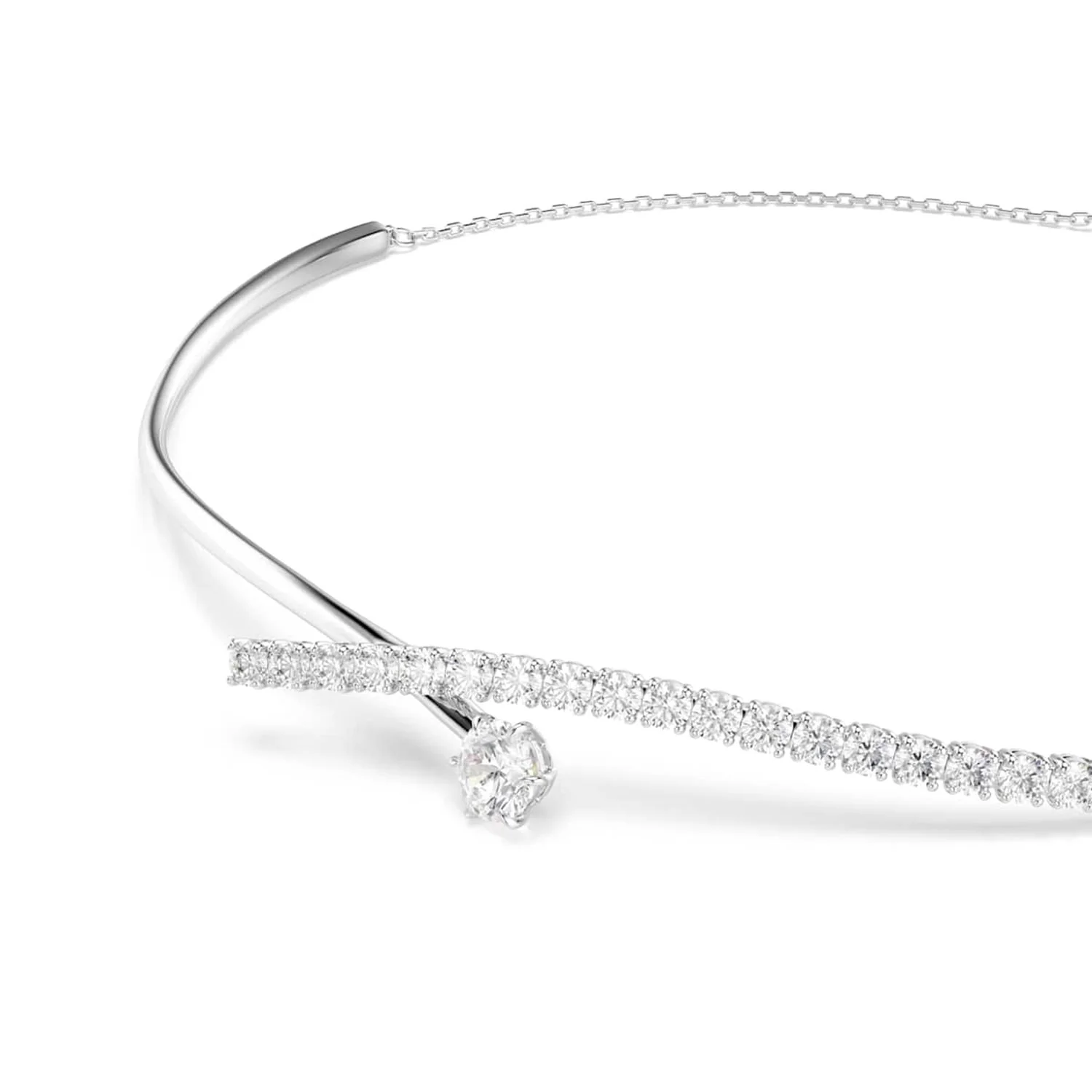 Swarovski Matrix Crash Zilverkleurige Ketting 5754020 - Image 2