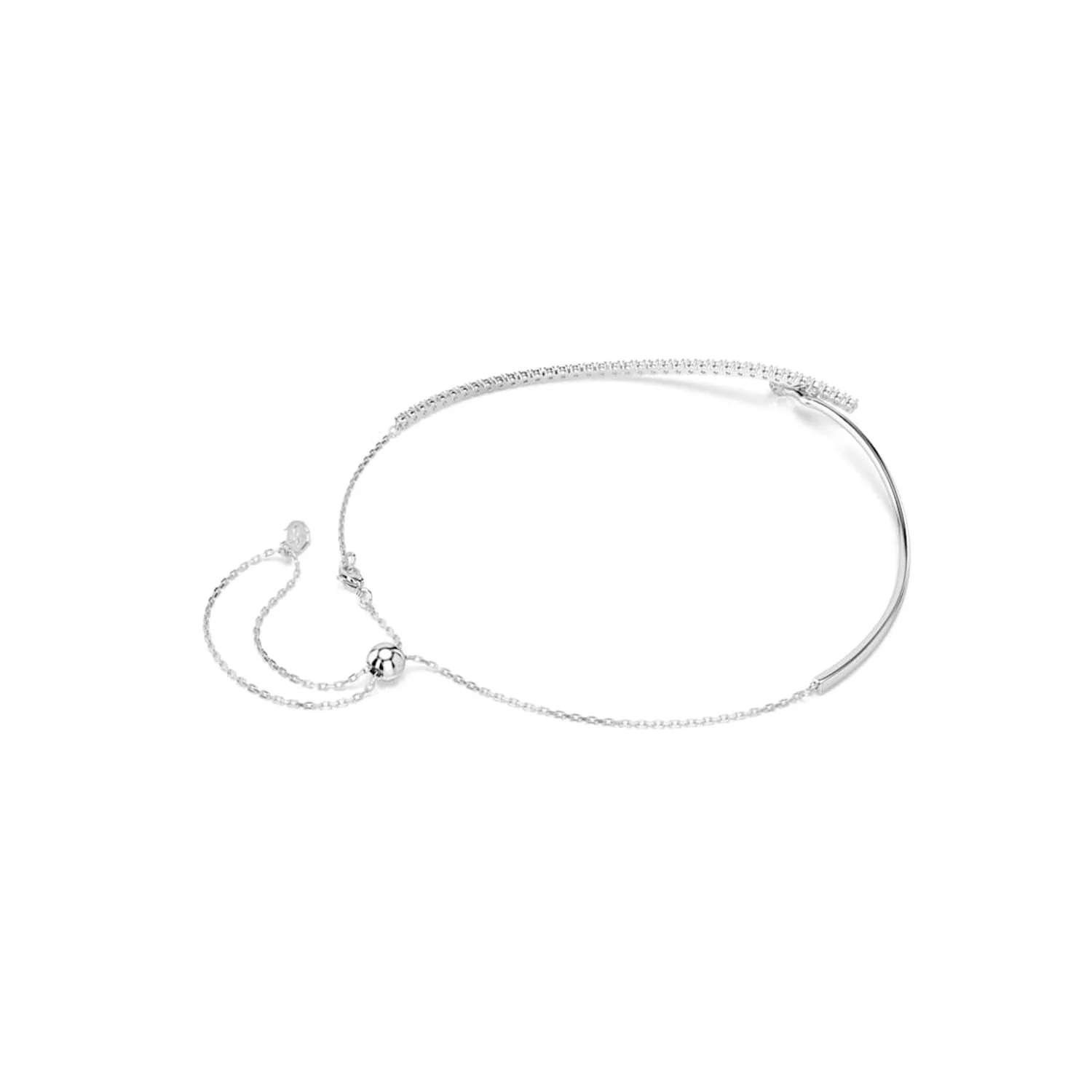 Swarovski Matrix Crash Zilverkleurige Ketting 5754020 - Image 4