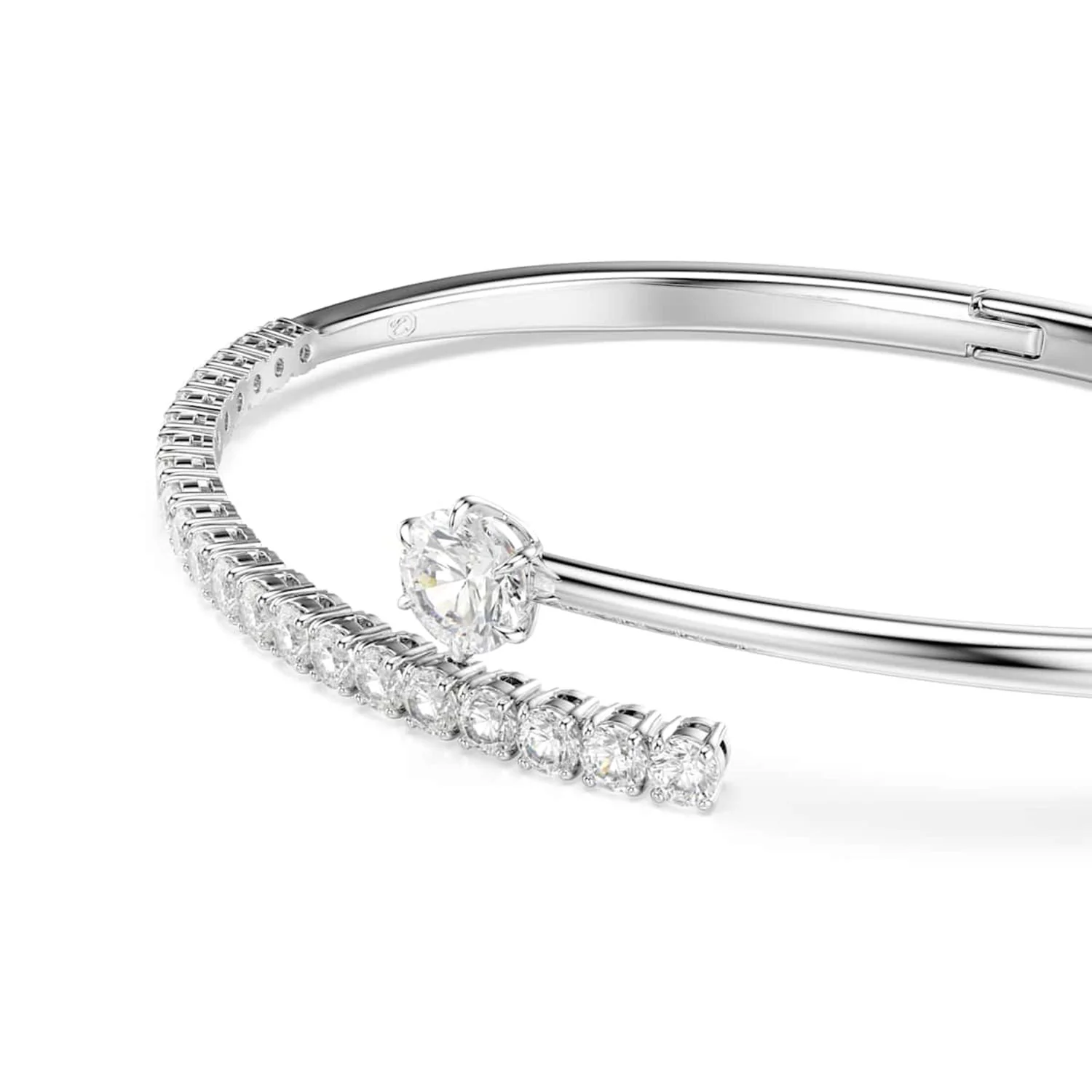 Swarovski Matrix Crash Zilverkleurige Open Armband 5753571 - Image 2