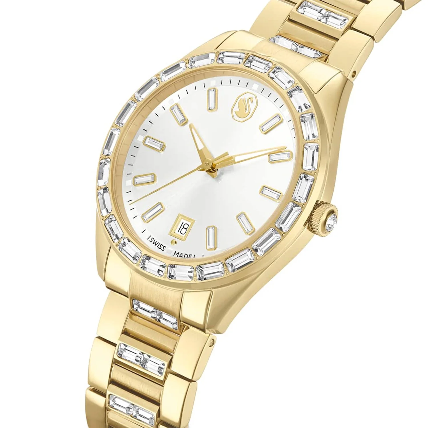 Swarovski Matrix Goudkleurig Horloge 5745534 - Image 4