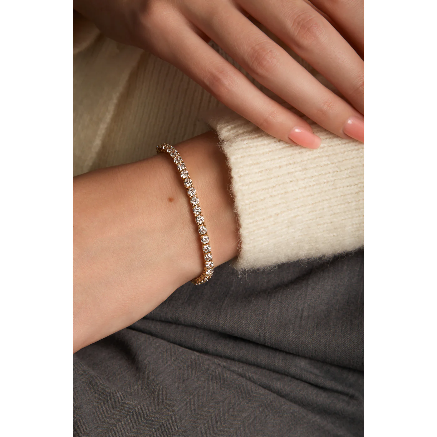 Swarovski ReMatrix Gold-coloured Bracelet 5657665 - Image 2