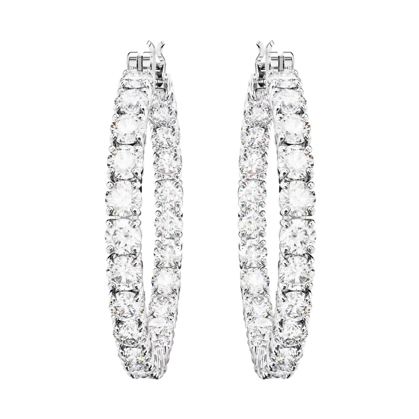 Swarovski Matrix Silver-coloured Earrings 5647715 - Image 3