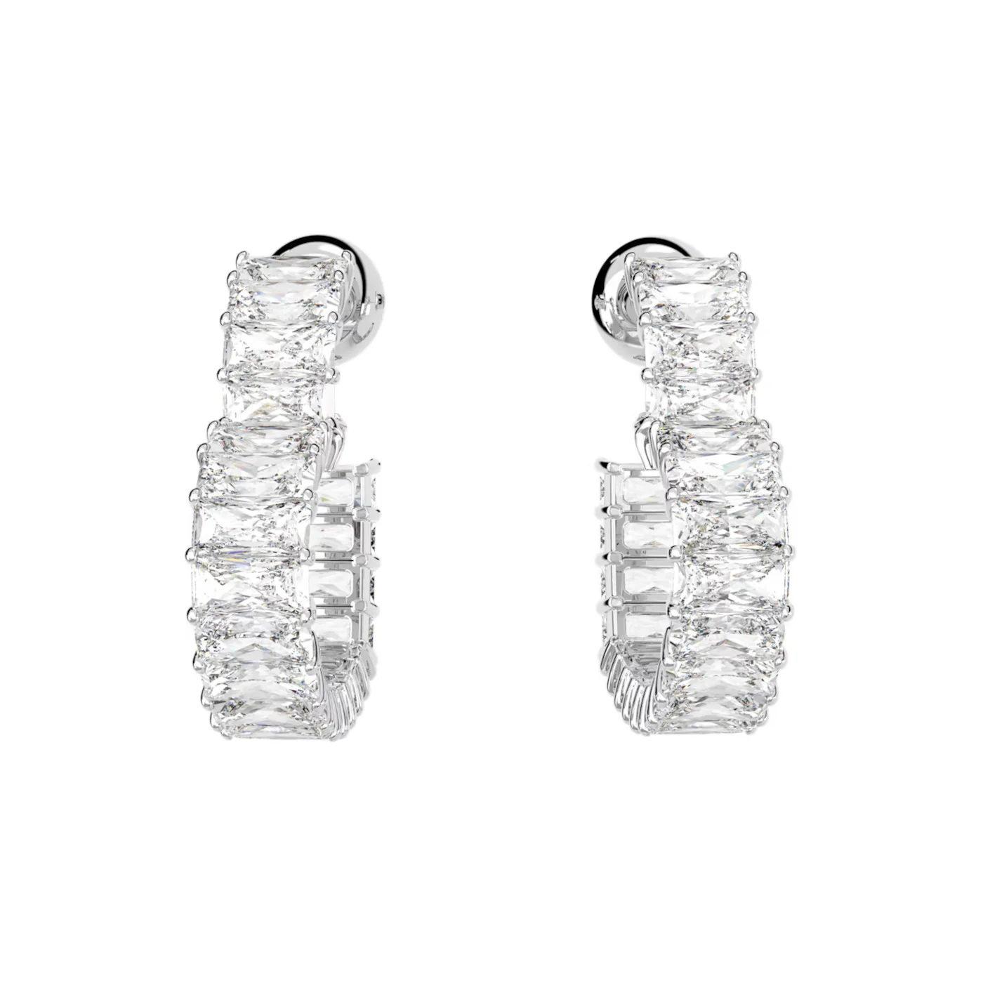 Swarovski Matrix Silver-coloured Earrings 5653170 - Image 3