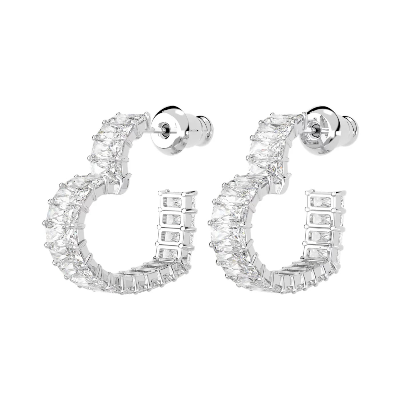 Swarovski Matrix Silver-coloured Earrings 5653170 - Image 4