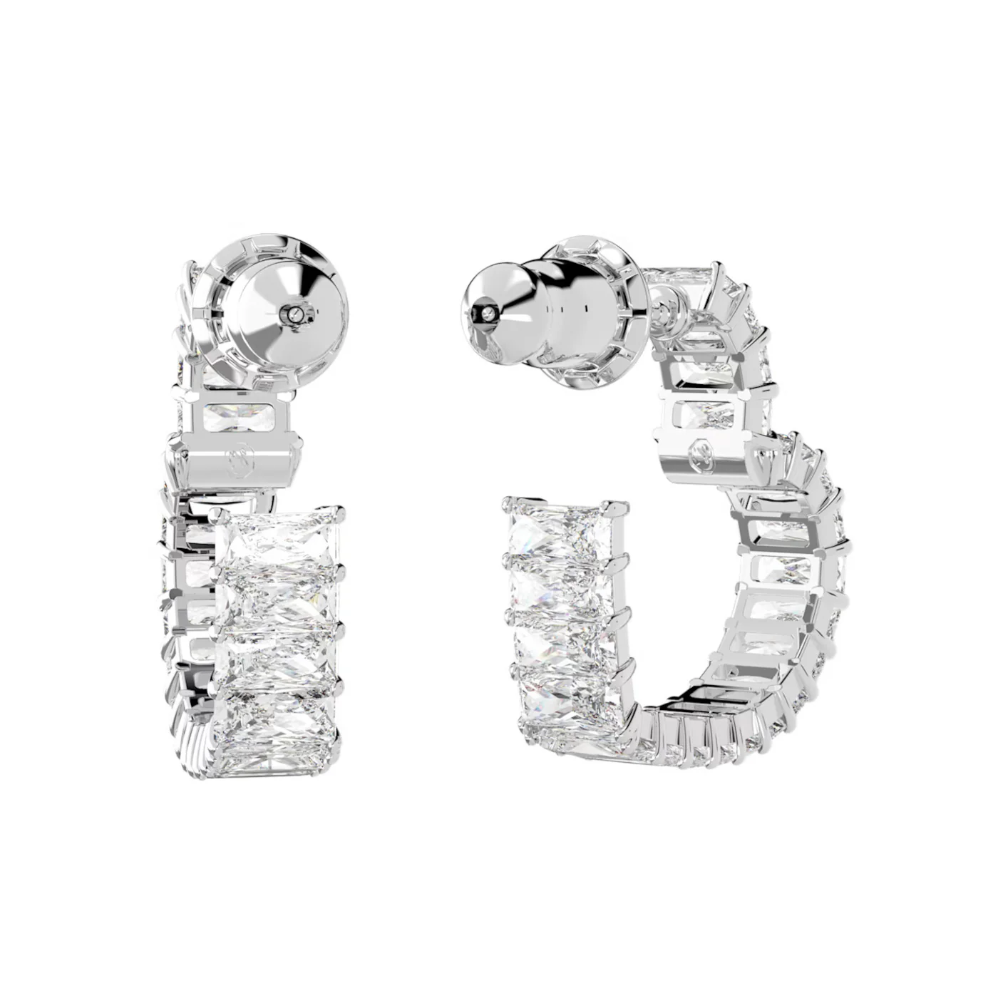 Swarovski Matrix Silver-coloured Earrings 5653170 - Image 5