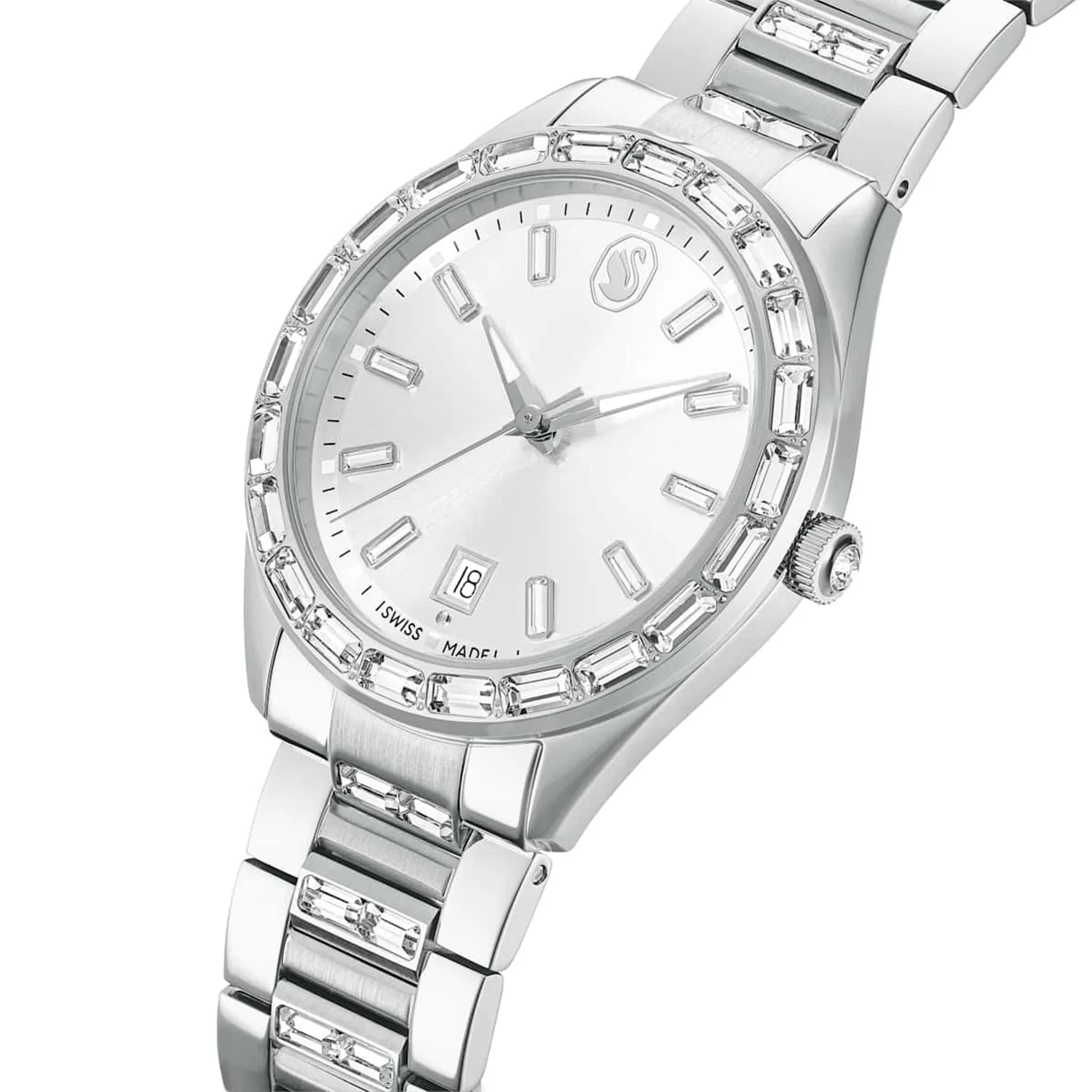 Swarovski Matrix Zilverkleurig Stalen Horloge 5734665 - Image 4