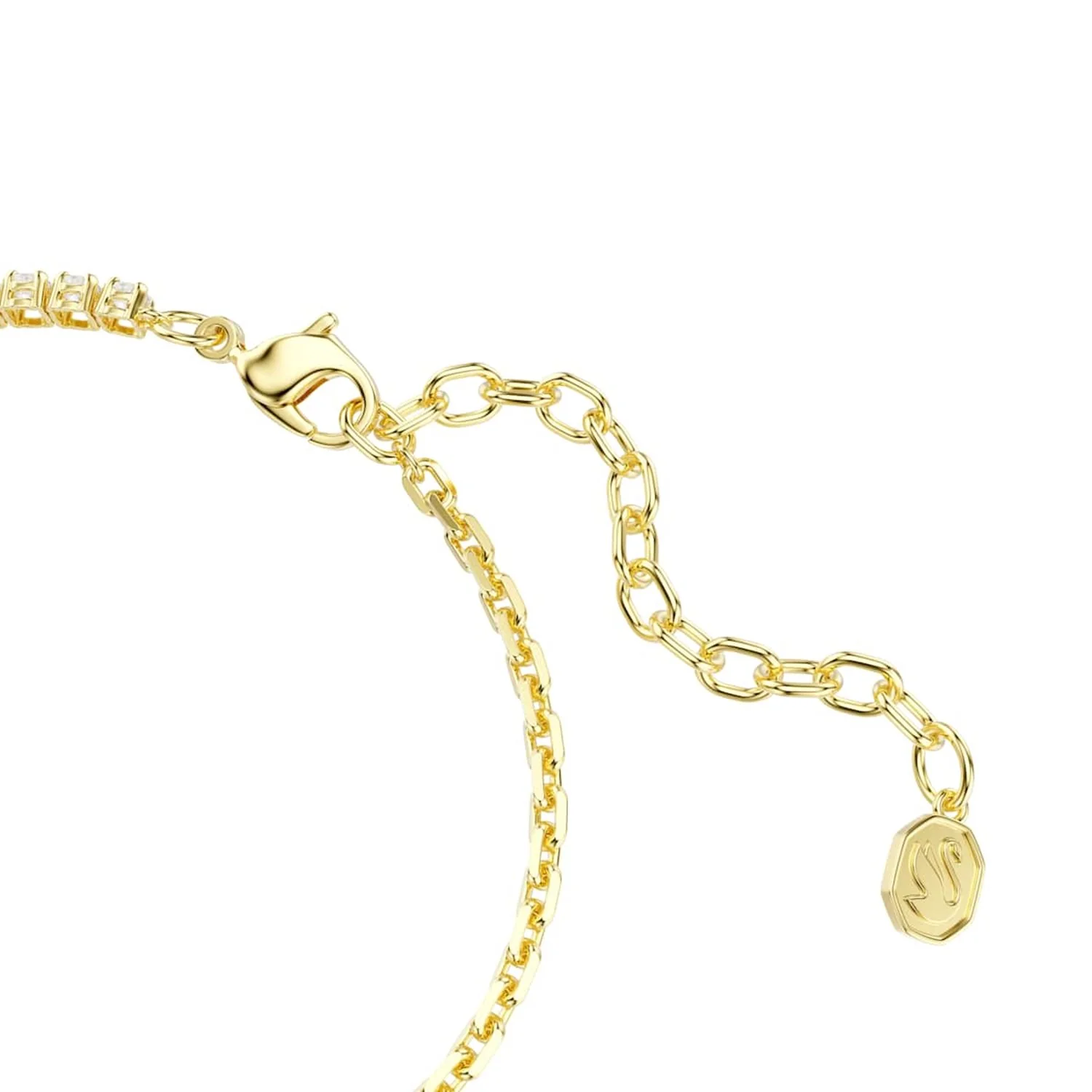 Swarovski Matrix Tennis Gouden Schakelarmband 5753925 - Image 3