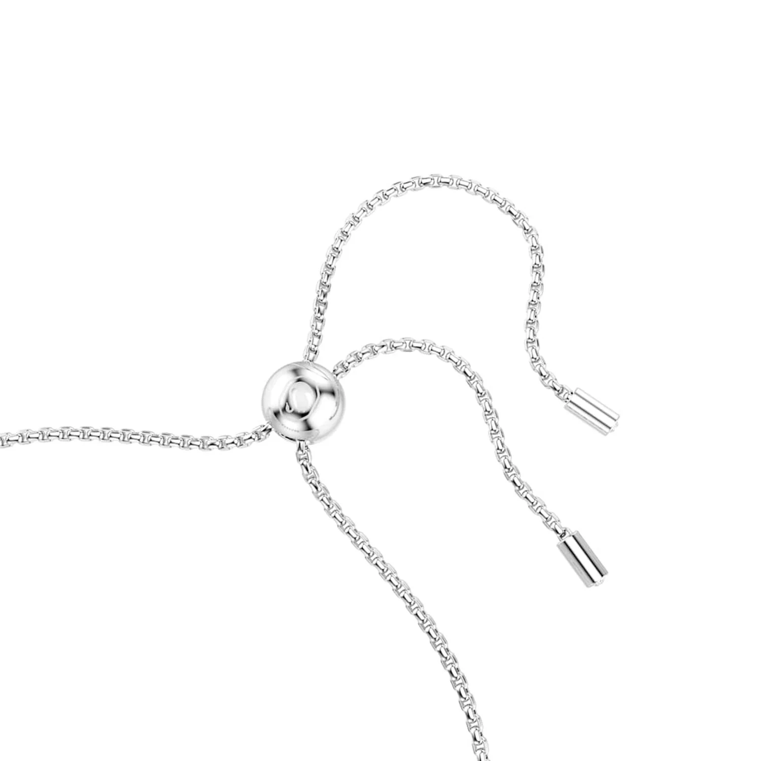 Swarovski Matrix Tennis Zilveren Armband met Groene Accenten 5758987 - Image 3