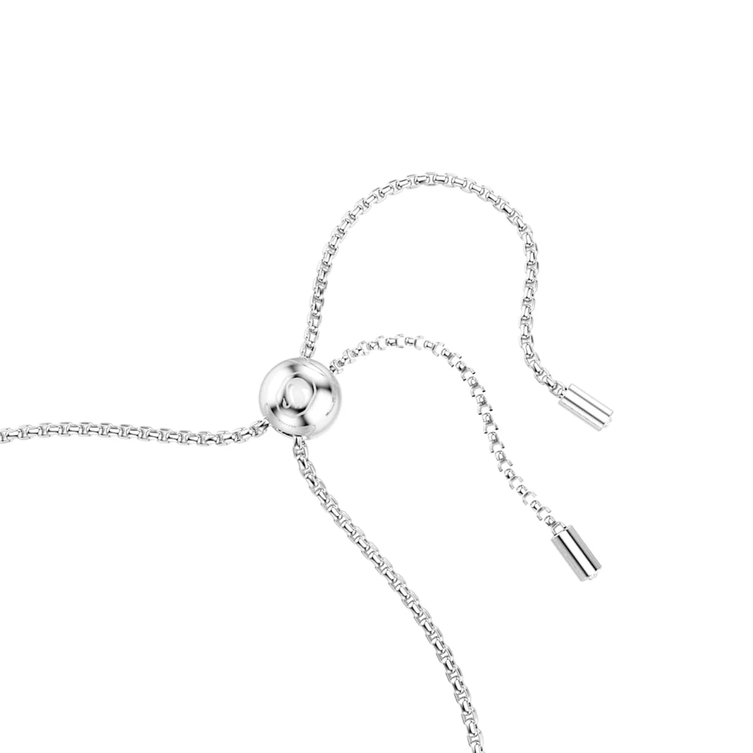 Swarovski Matrix Tennis Zilverkleurige Armband met Roze Accenten 5763042 - Image 3