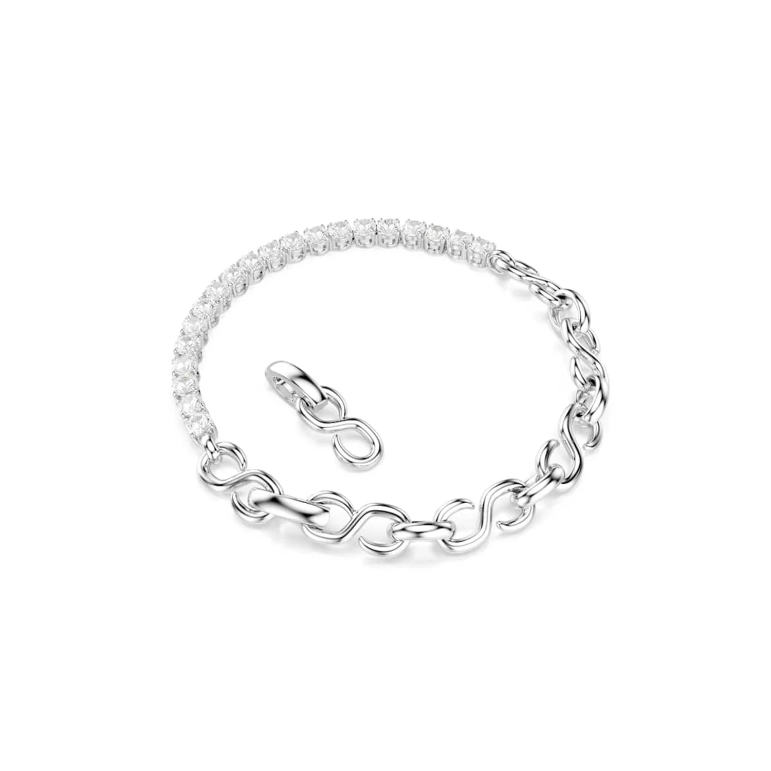 Swarovski Matrix Tennis Zilveren Schakelarmband 5753926 - Image 4