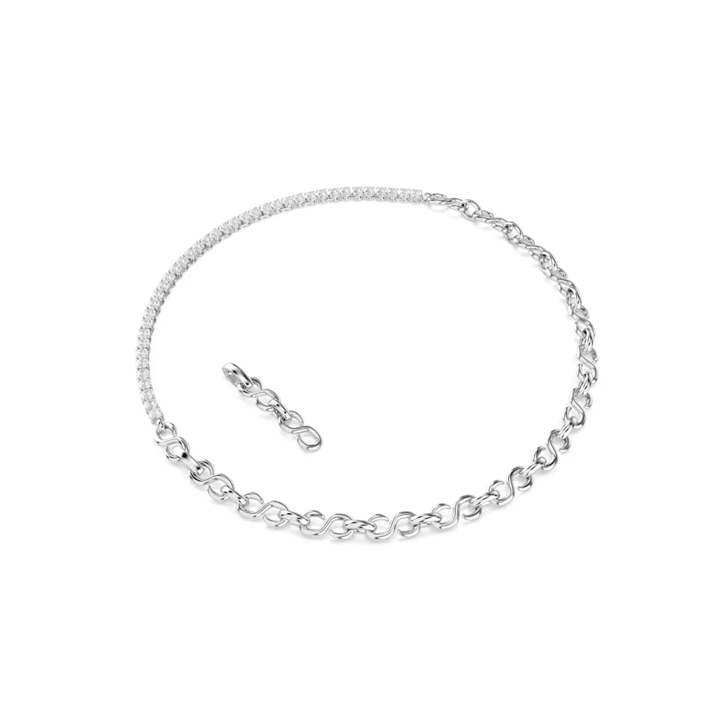 Swarovski Matrix Tennis Zilveren Ketting 5747732 - Image 4