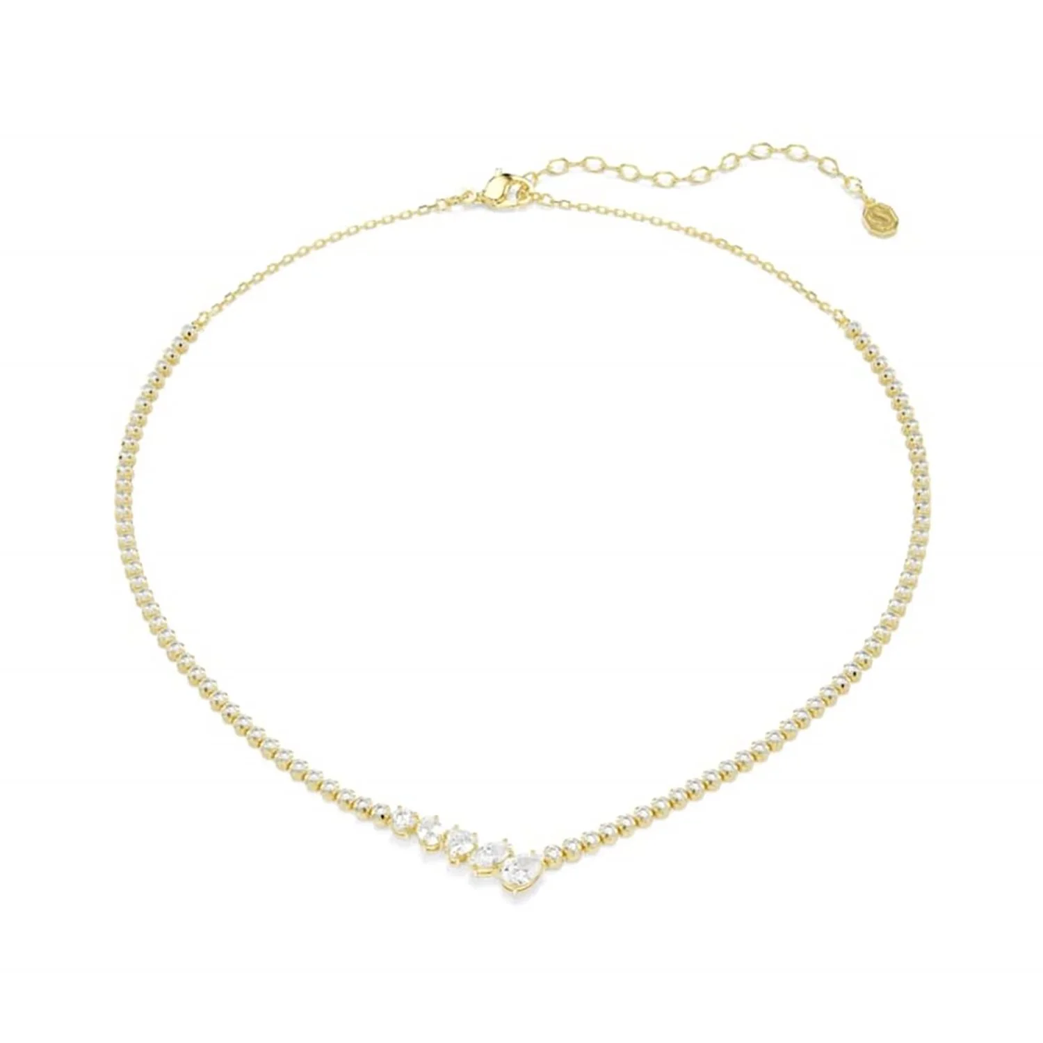Swarovski Mesmera Attract Gouden V-vormige Ketting 5747931
