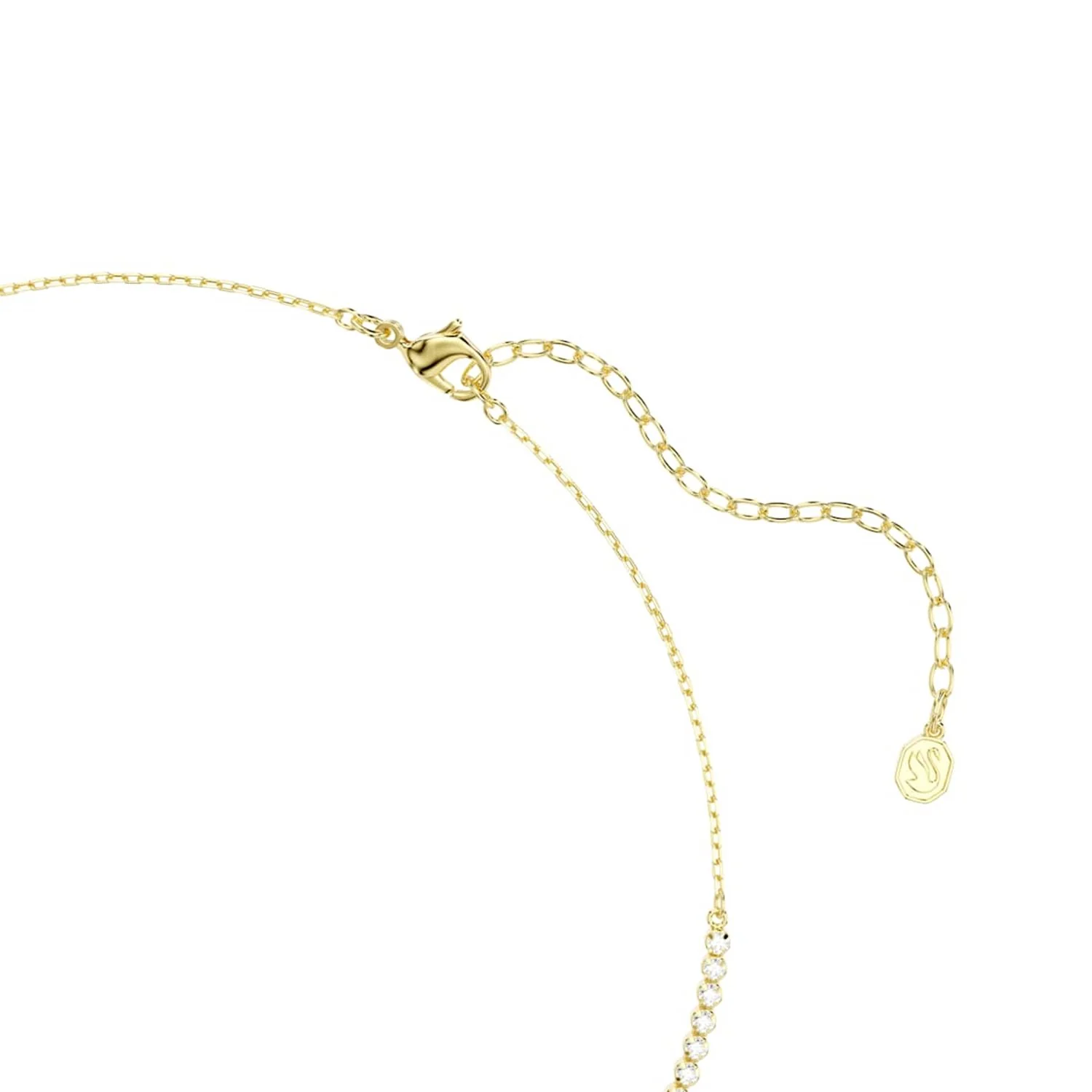 Swarovski Mesmera Attract Gouden V-vormige Ketting 5747931 - Image 3