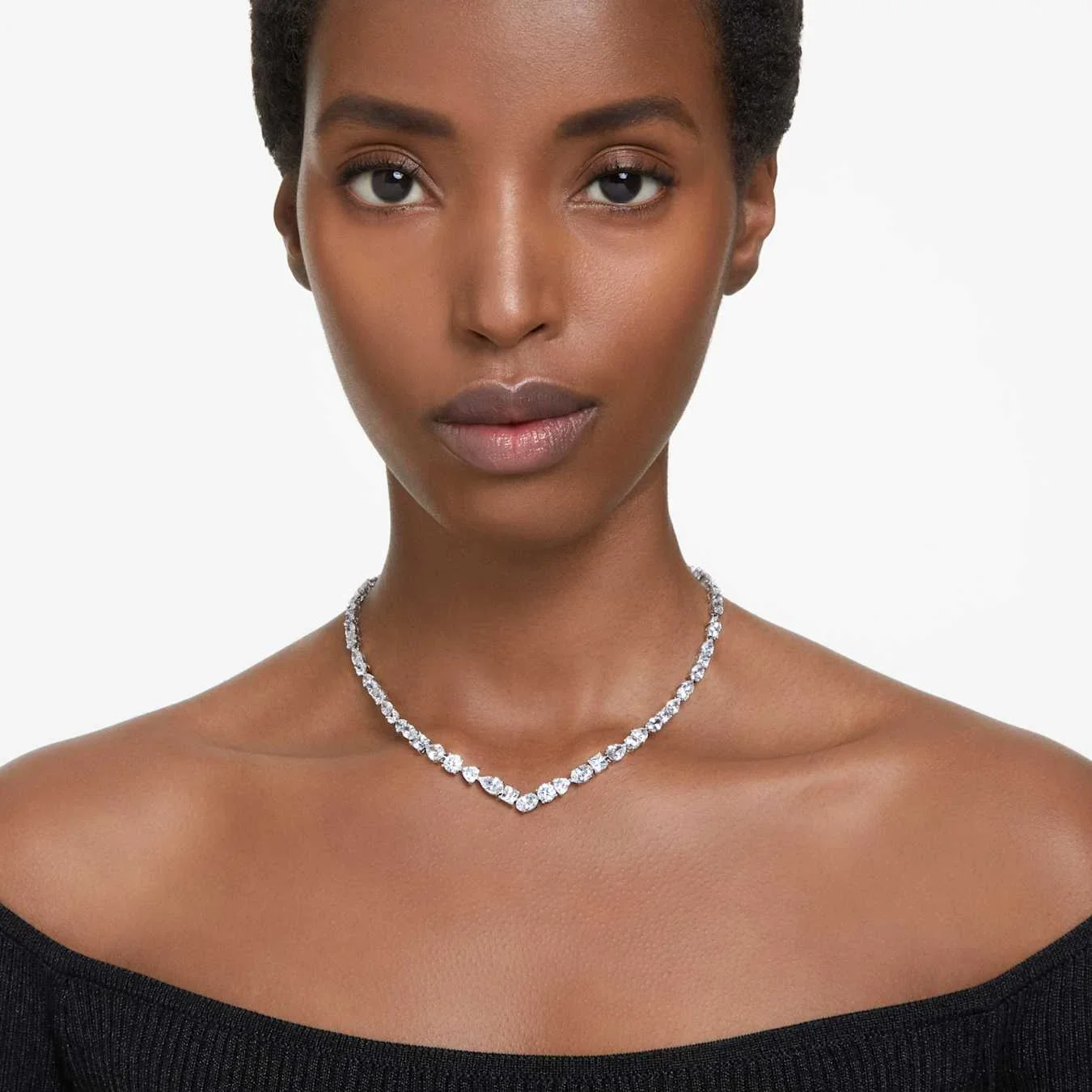 Swarovski Mesmera Silver-coloured Necklace 5665242 - Image 3