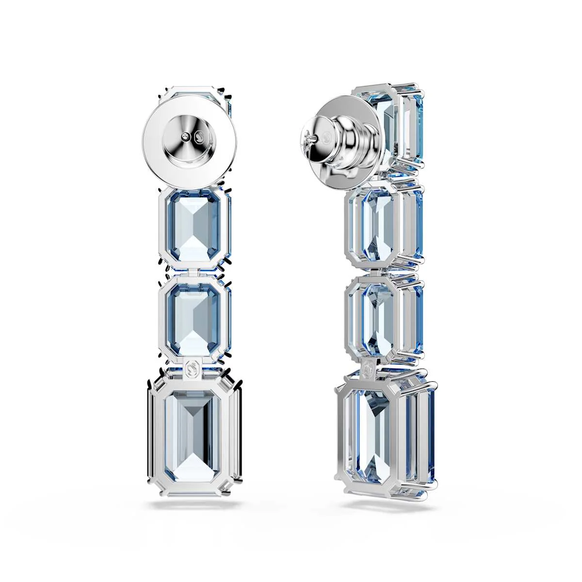 Swarovski Millenia Blue Coloured Ear Studs 5696516 - Image 4