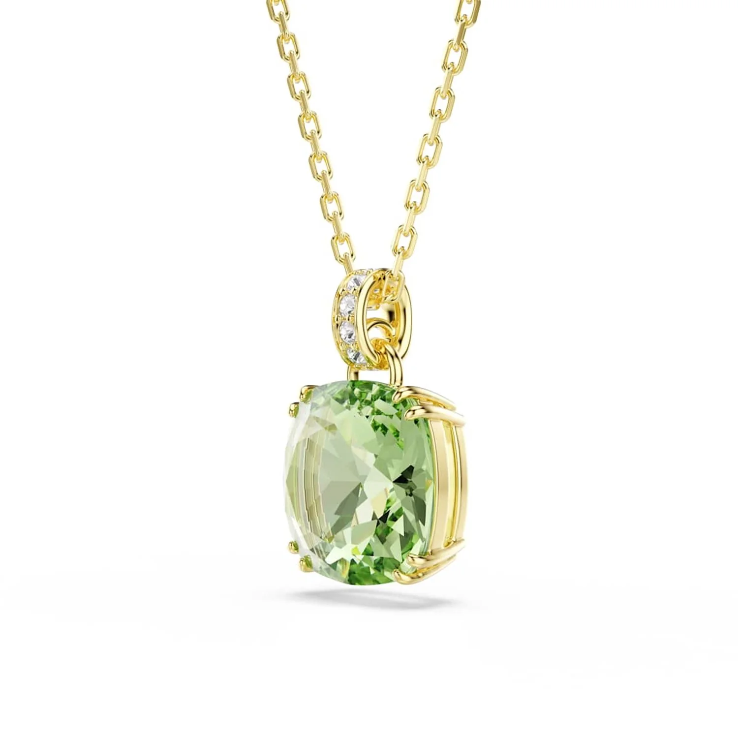Swarovski Millenia Gouden Ketting met Groene Hanger 5764821 - Image 3