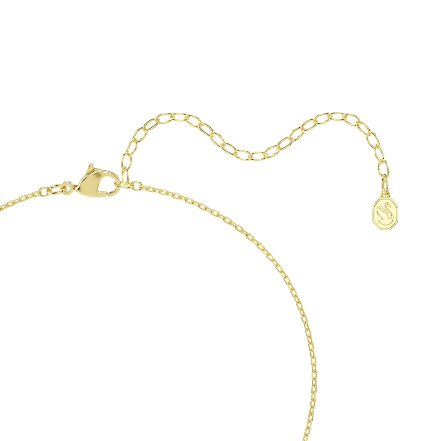 Swarovski Millenia Gouden Ketting met Groene Hanger 5764821 - Image 4