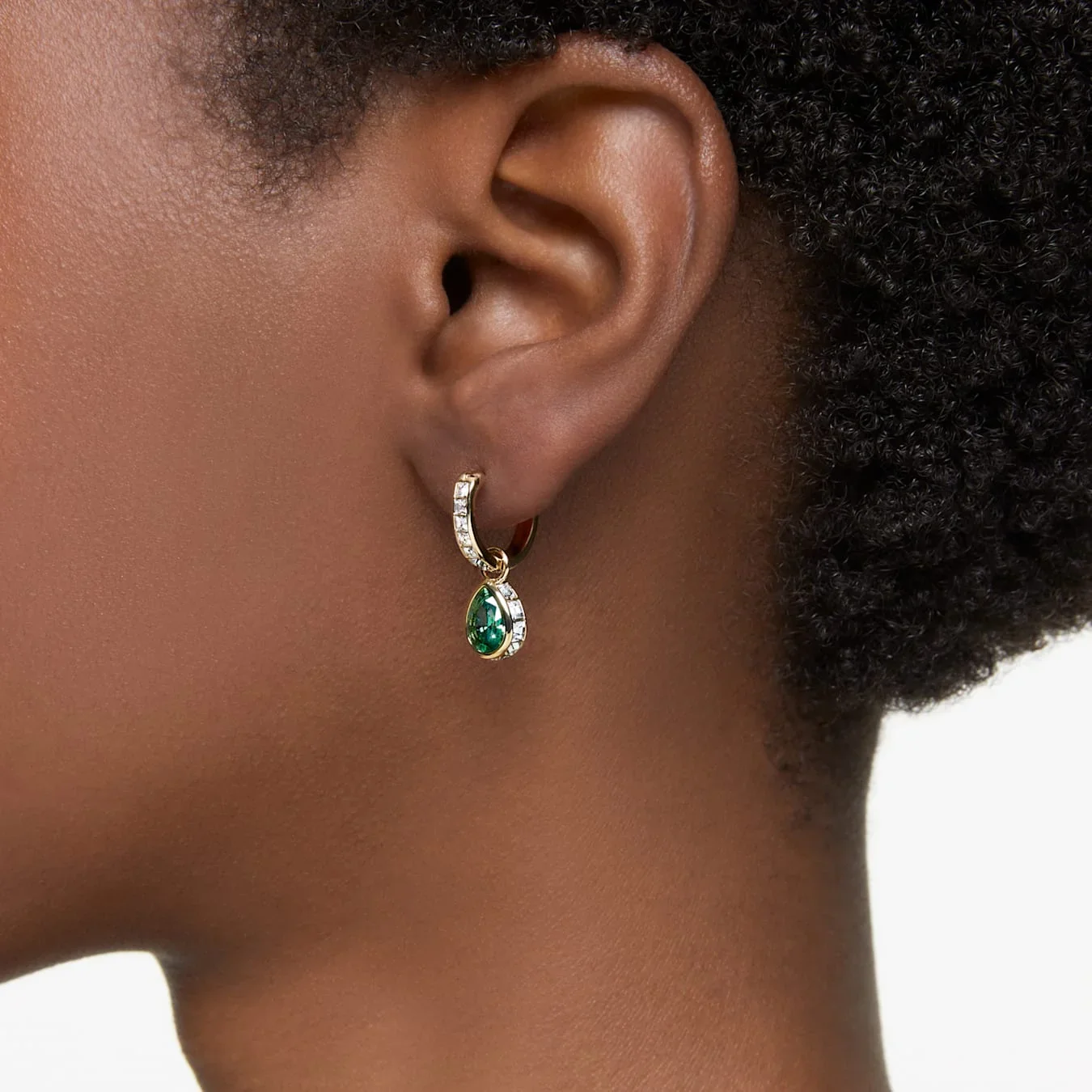 Swarovski Stilla Gold-coloured Ear Studs 5662922 - Image 2