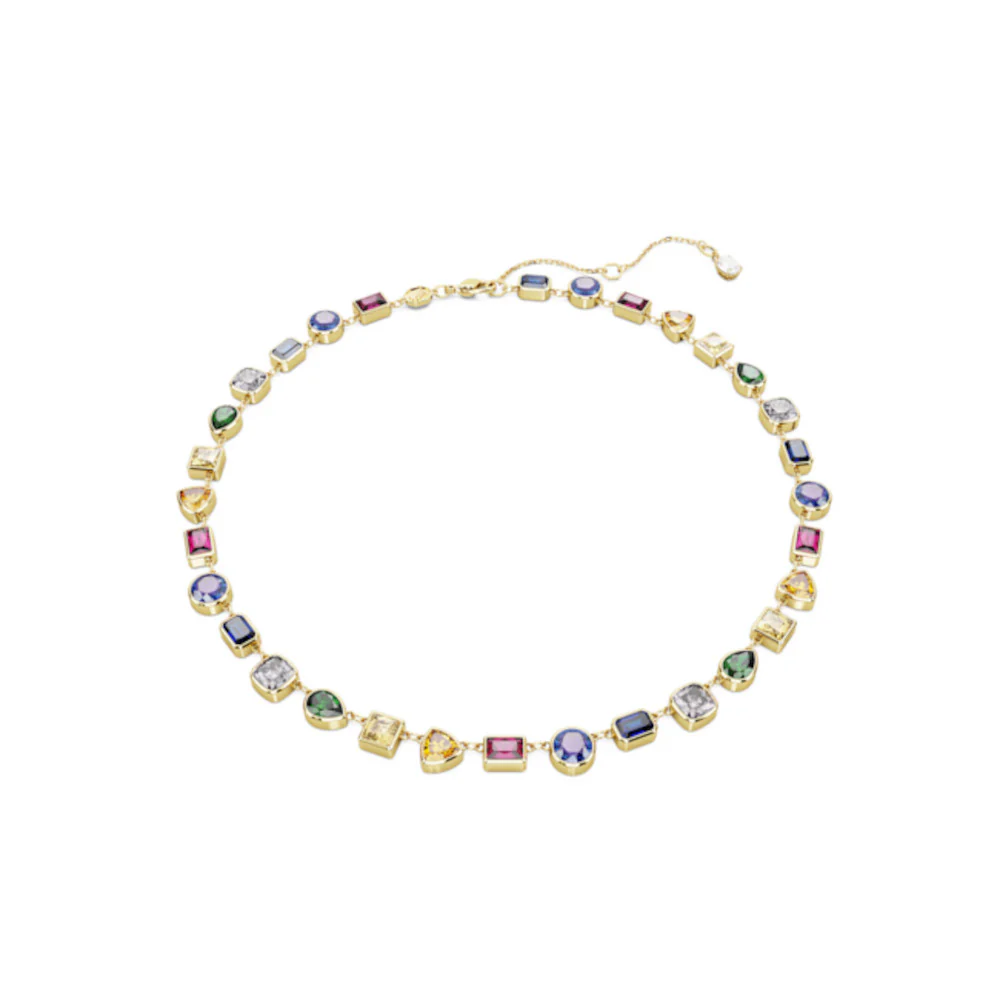 Swarovski Stilla Gold-coloured Necklace 5662915 (Length: 38.00 - 45.00 CM)