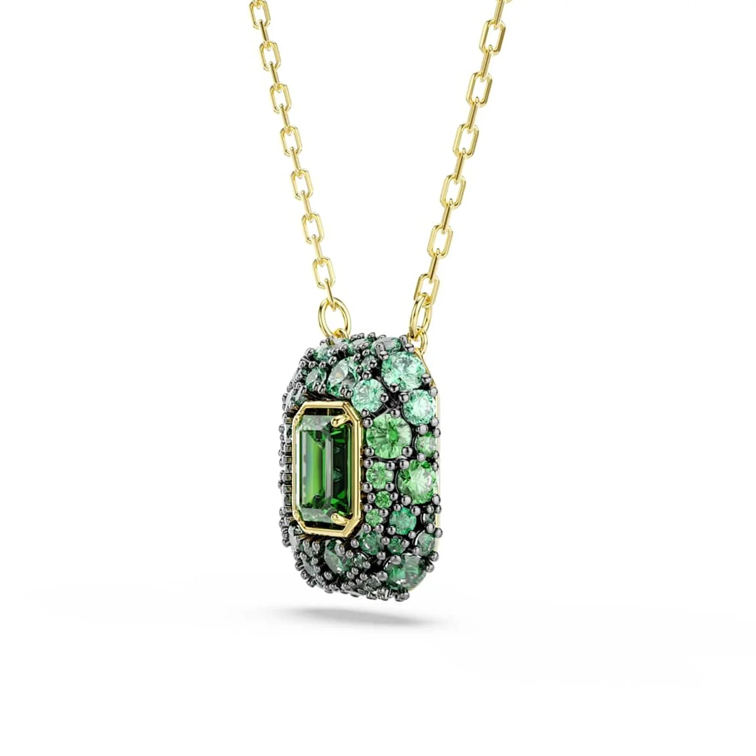 Swarovski Sublima Glam Gouden Ketting met Groene Hanger 5752884 - Image 3