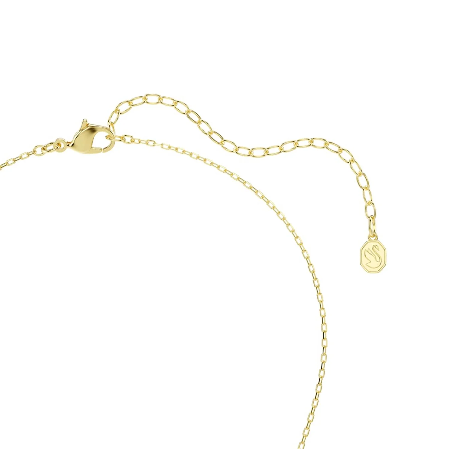 Swarovski Sublima Glam Gouden Ketting met Groene Hanger 5752884 - Image 4
