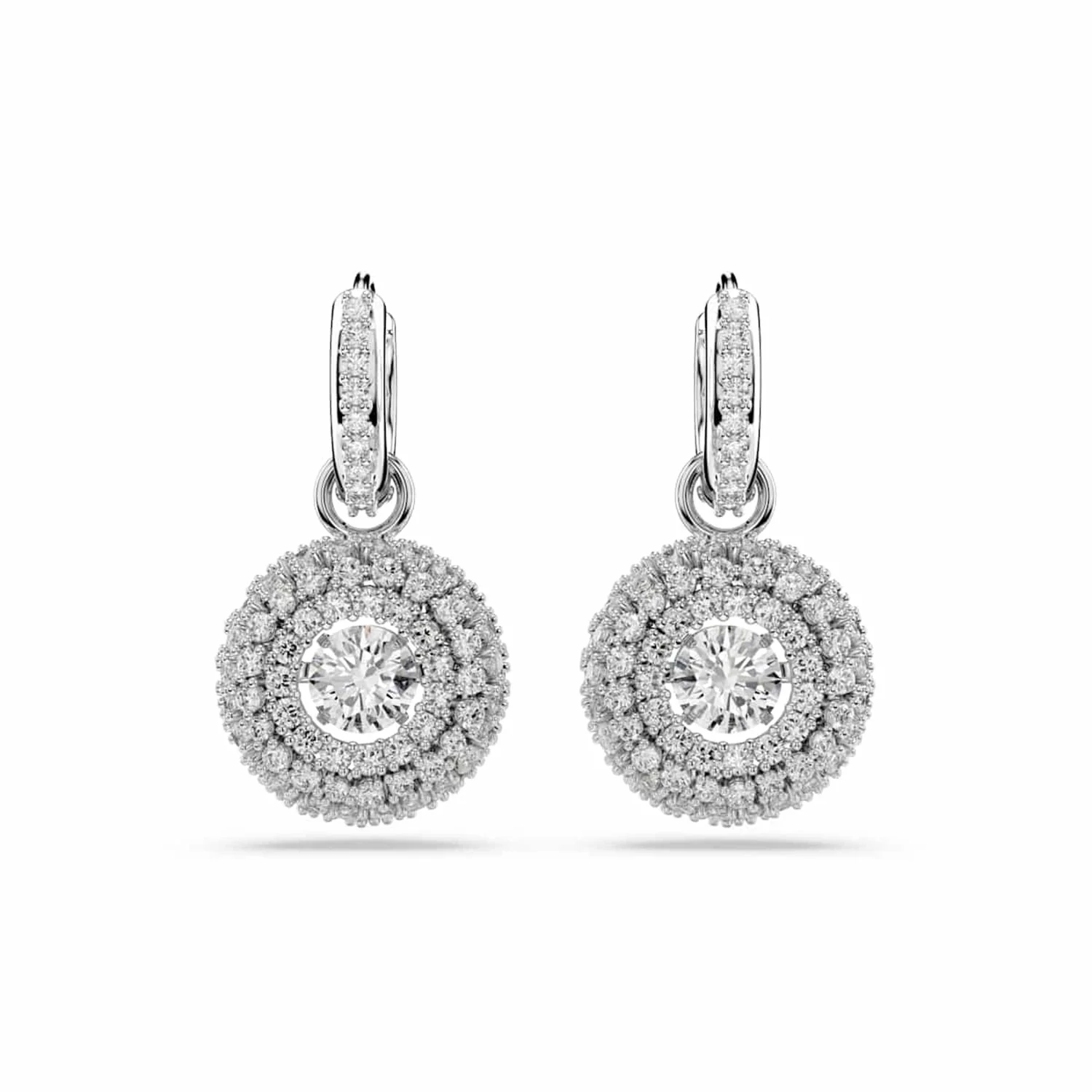 Swarovski Sublima Glam Zilverkleurige Oorbellen 5738193 - Image 2