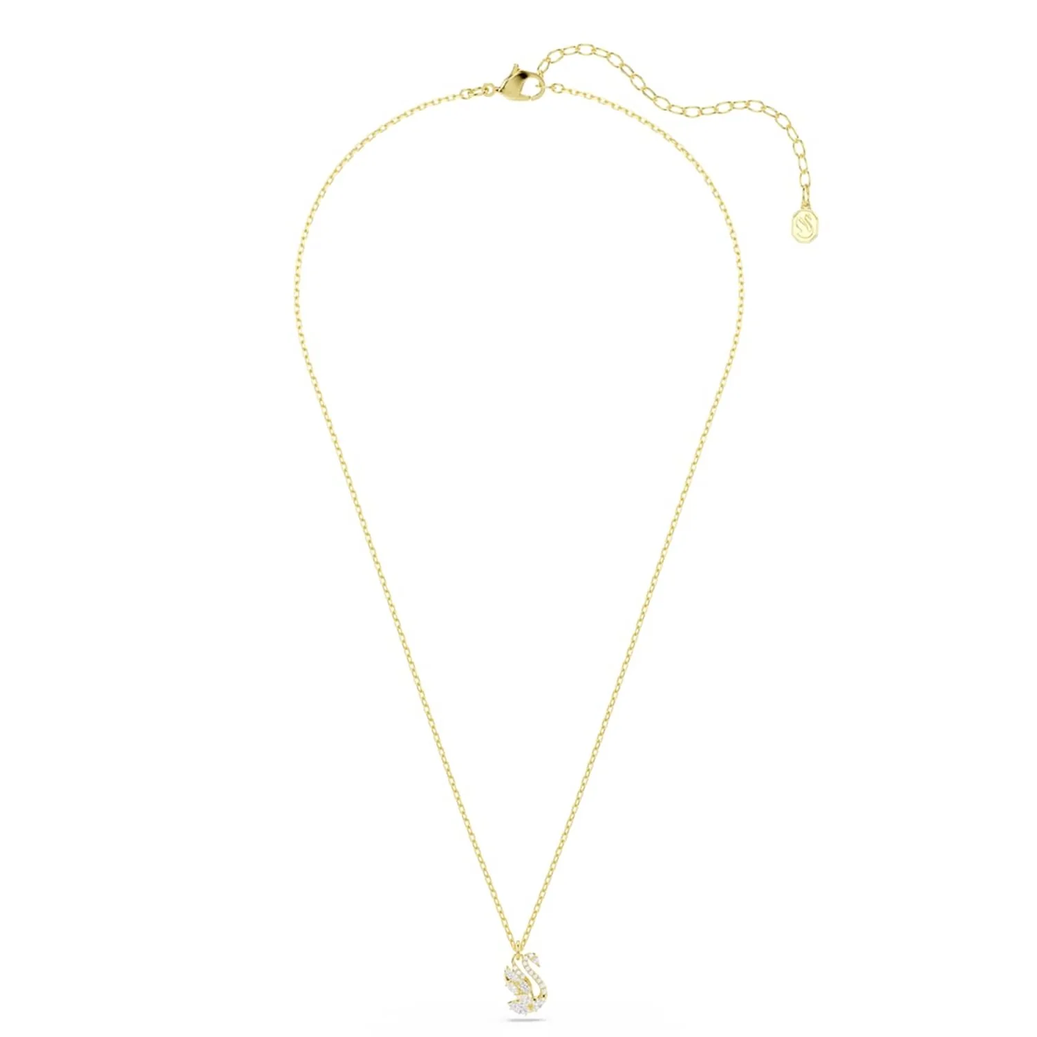 Swarovski Swan Pave Gouden Ketting 5754626 - Image 2