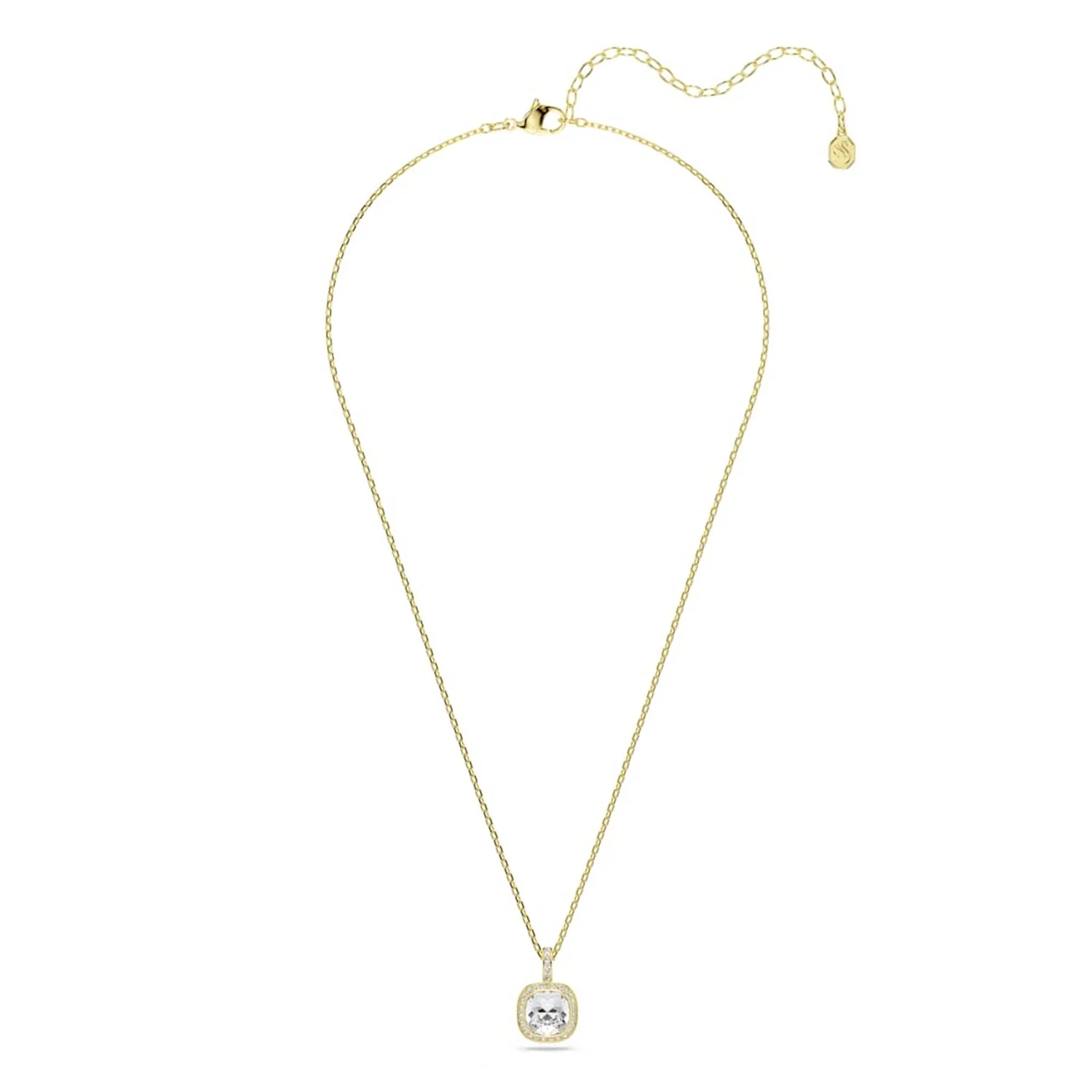 Swarovski Una Angelic Cushion Gouden Ketting 5764761 - Image 2
