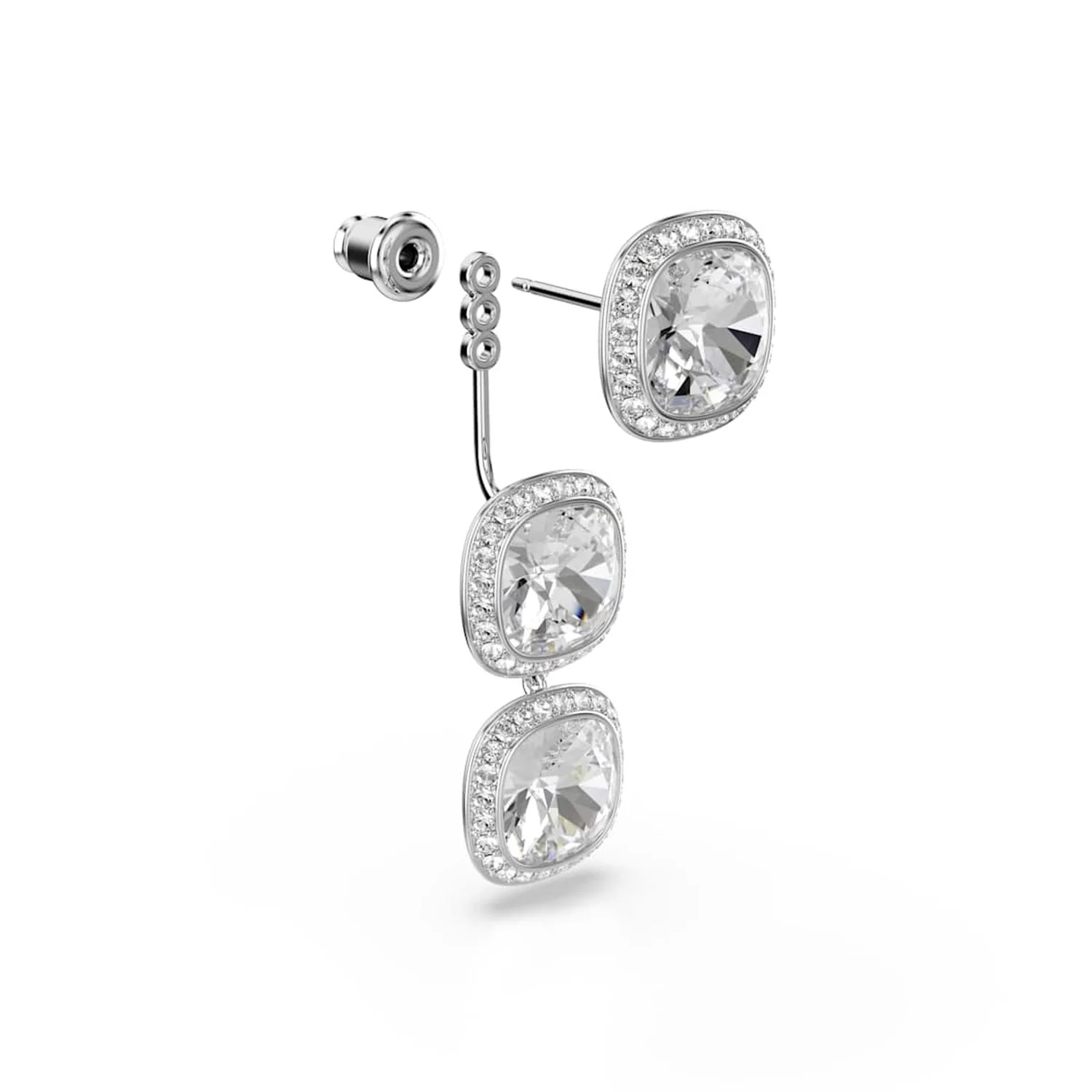 Swarovski Una Angelic Cushion Zilveren Oorbellen 5754342 - Image 3