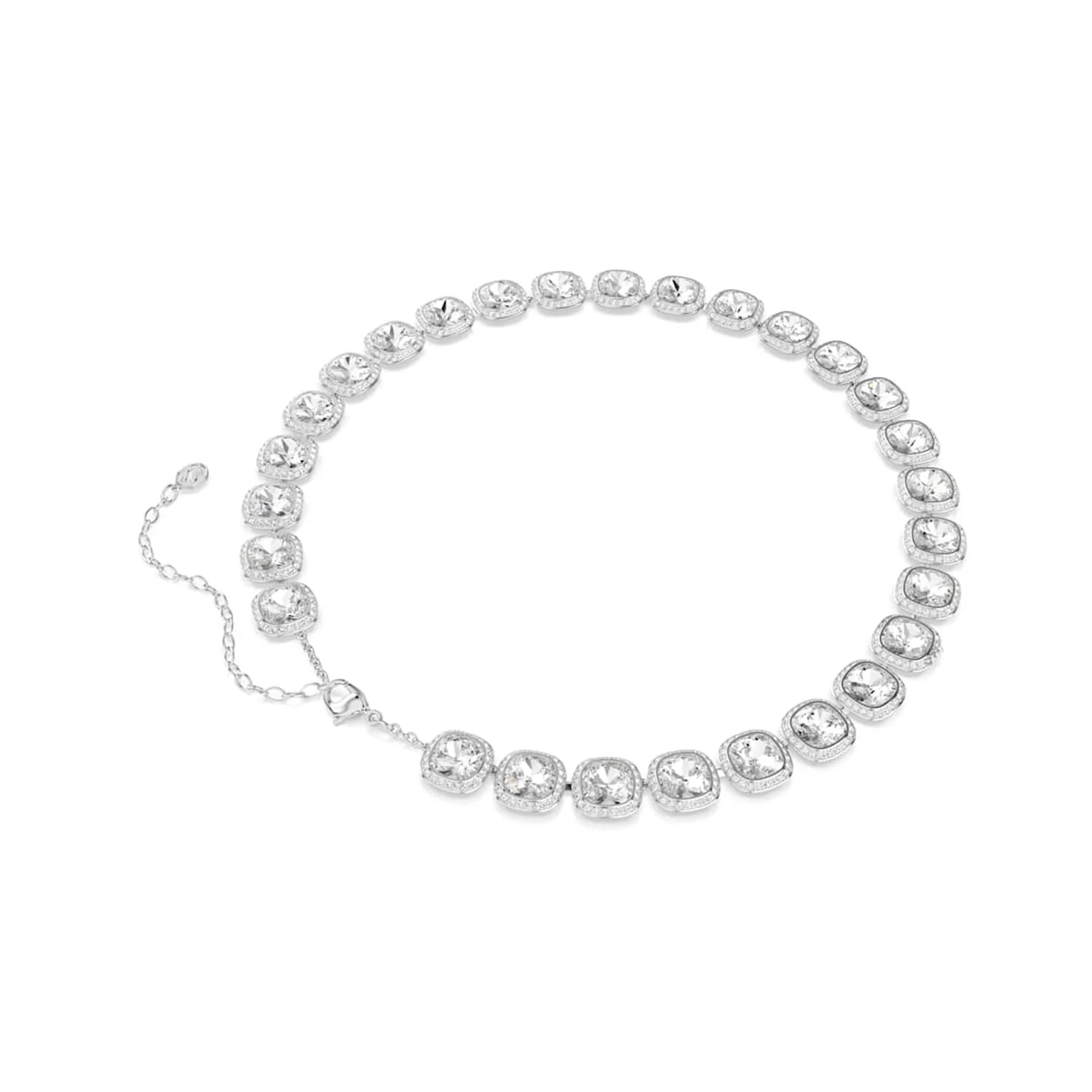 Swarovski Una Angelic Cushion Zilveren Ketting 5751326 - Image 4