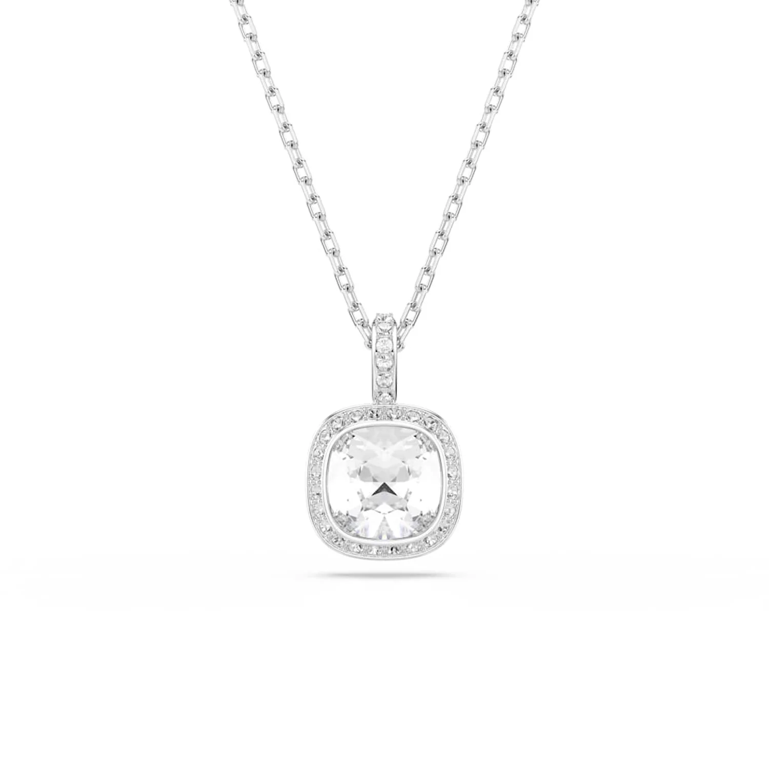 Swarovski Una Angelic Cushion Zilveren Ketting 5754340
