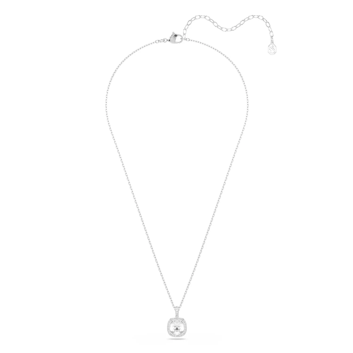 Swarovski Una Angelic Cushion Zilveren Ketting 5754340 - Image 2