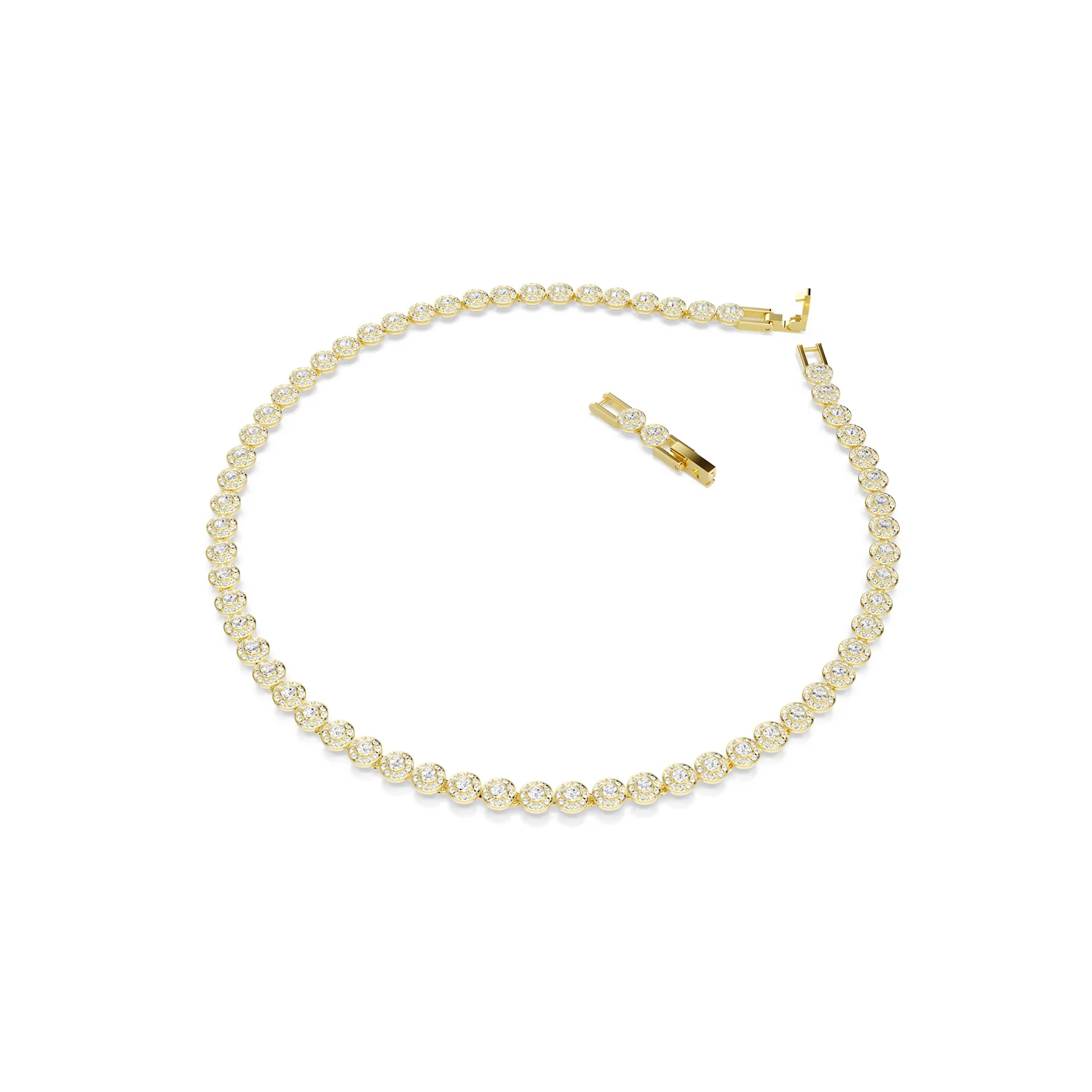 Swarovski Una Angelic Gold Plated Necklace 5751560 - Image 2
