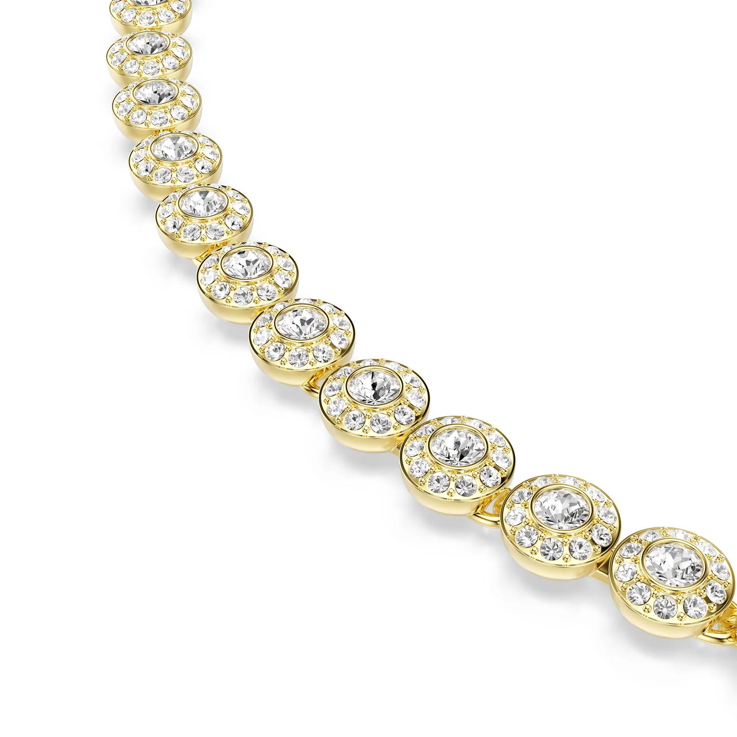 Swarovski Una Angelic Gold Plated Necklace 5751560 - Image 3