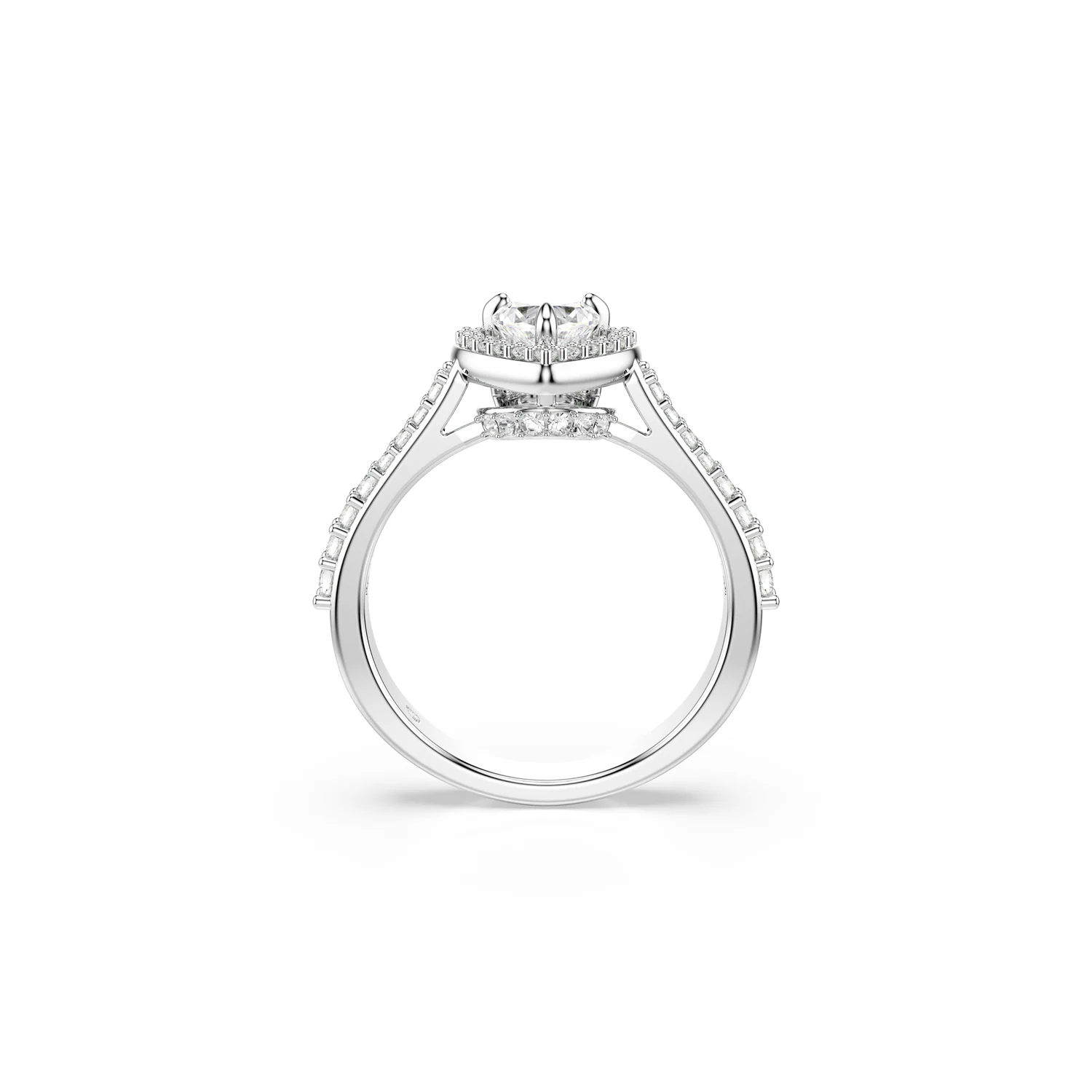 Swarovski Una Angelic Silver Ring 5744047 - Image 3