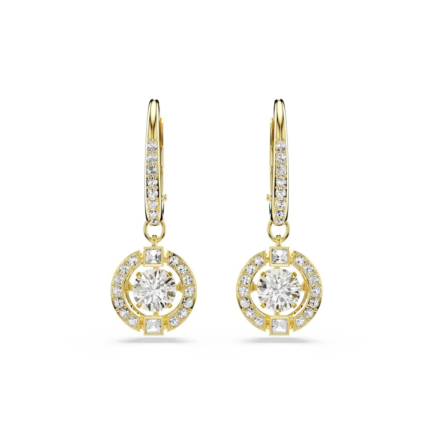 Swarovski Una Sparkling Dc Goudkleurige Oorbellen 5758095 - Image 2